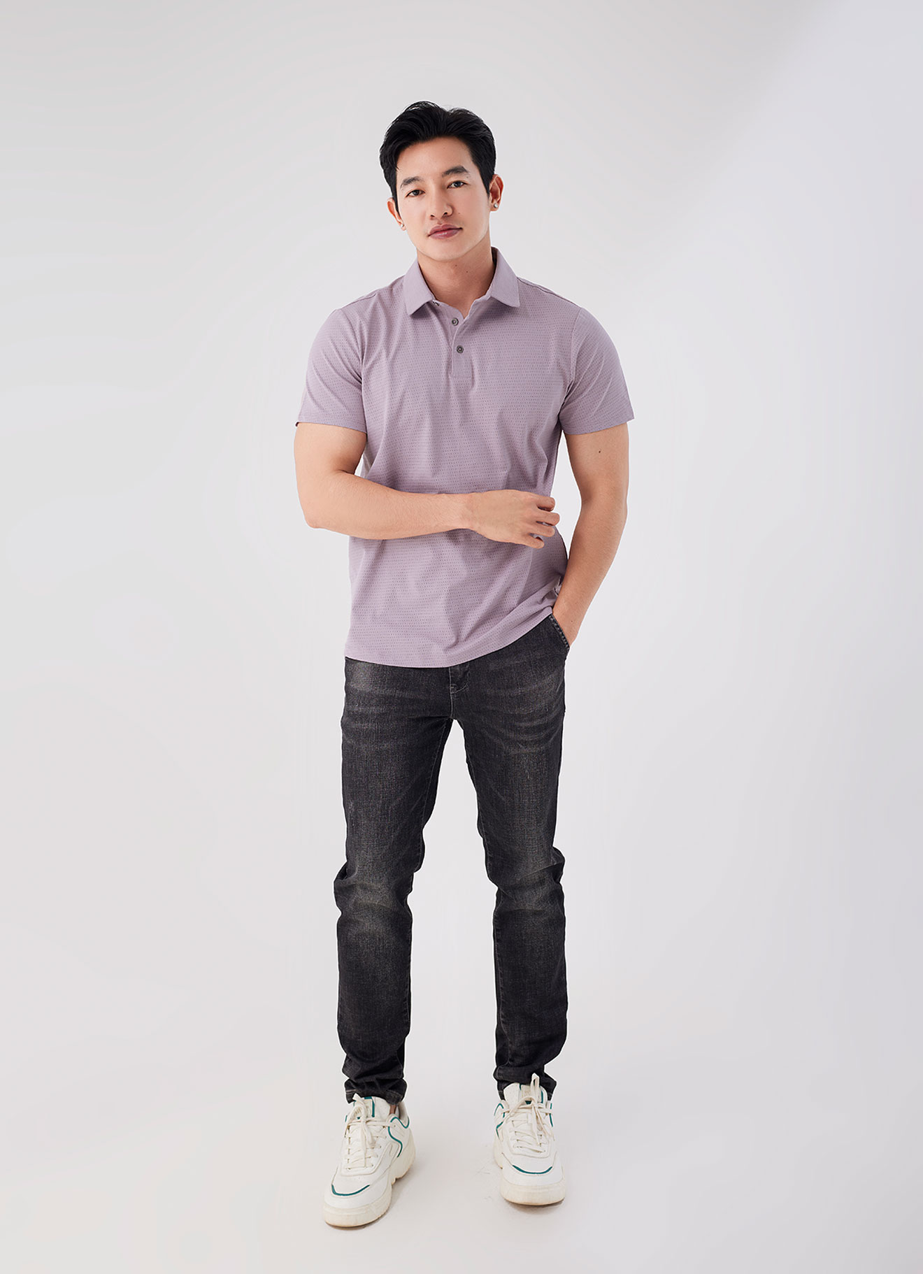 Cloud Gray by Polo Shirt