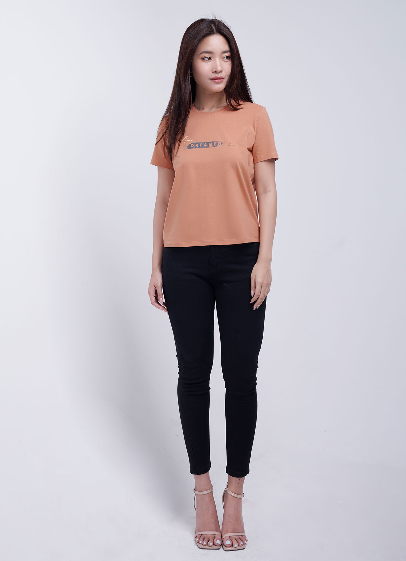 Copper-Tan by Printed Top