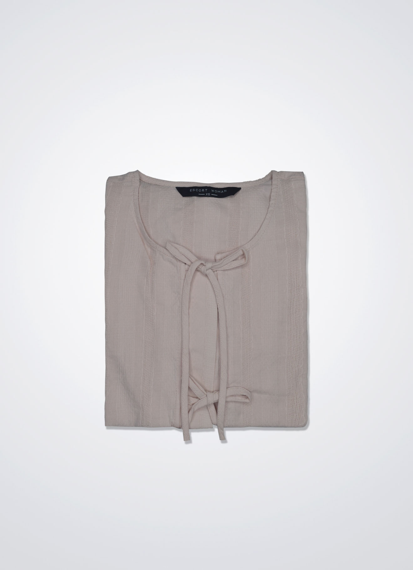 Crème-Brulee by Sleeve Blouse