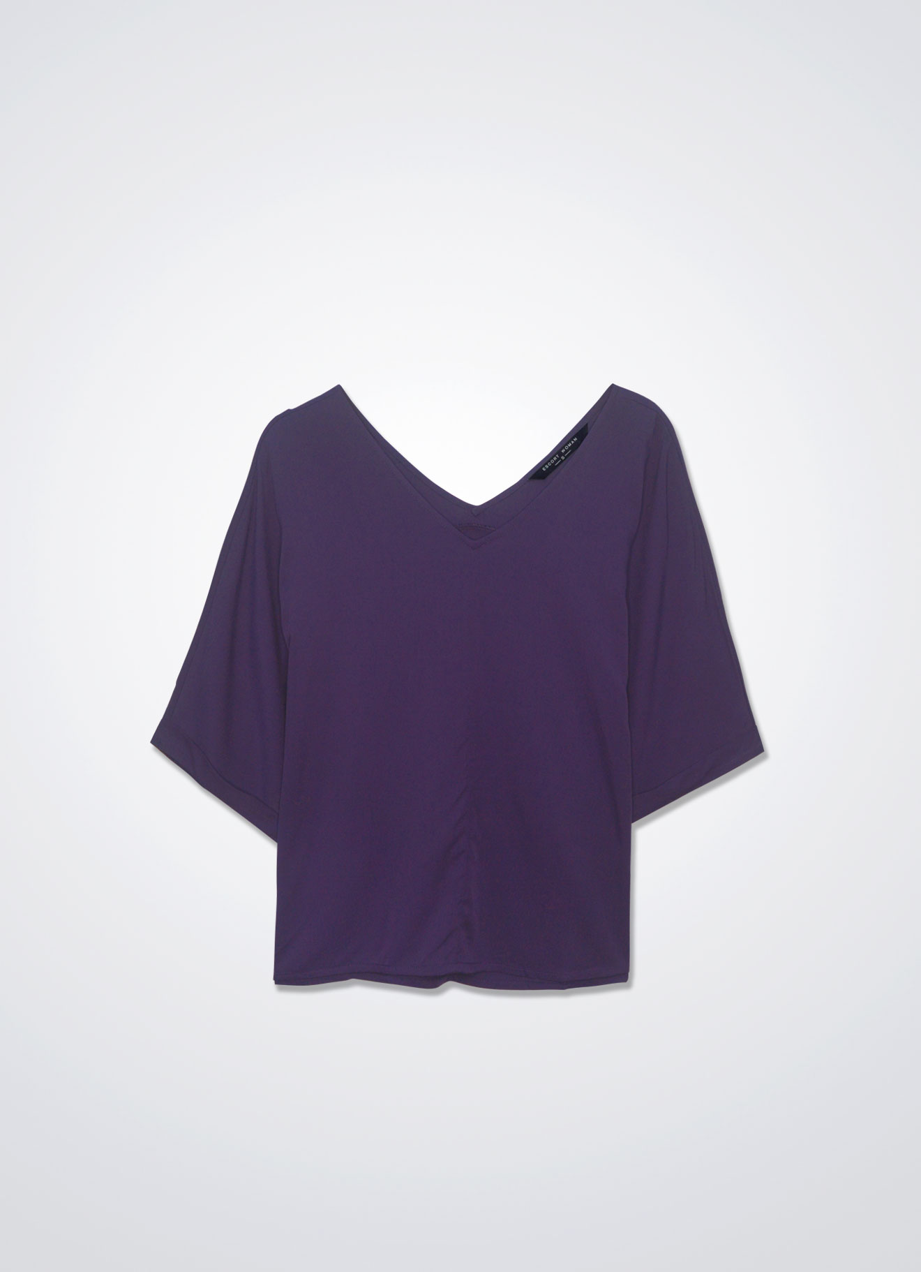 Crown-Jewel by V-Neck Blouse