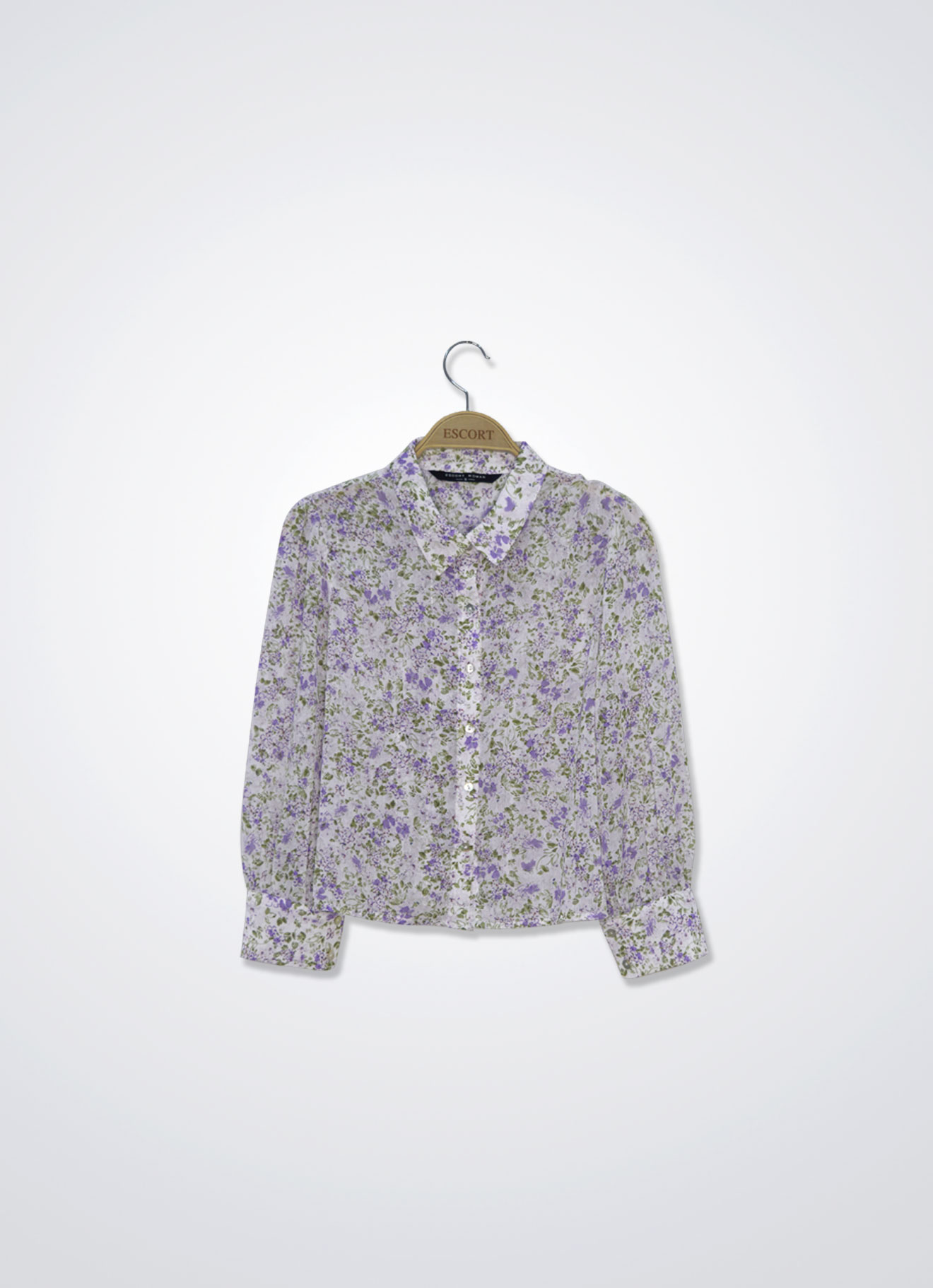 Dahlia-Purple by Printed Shirt