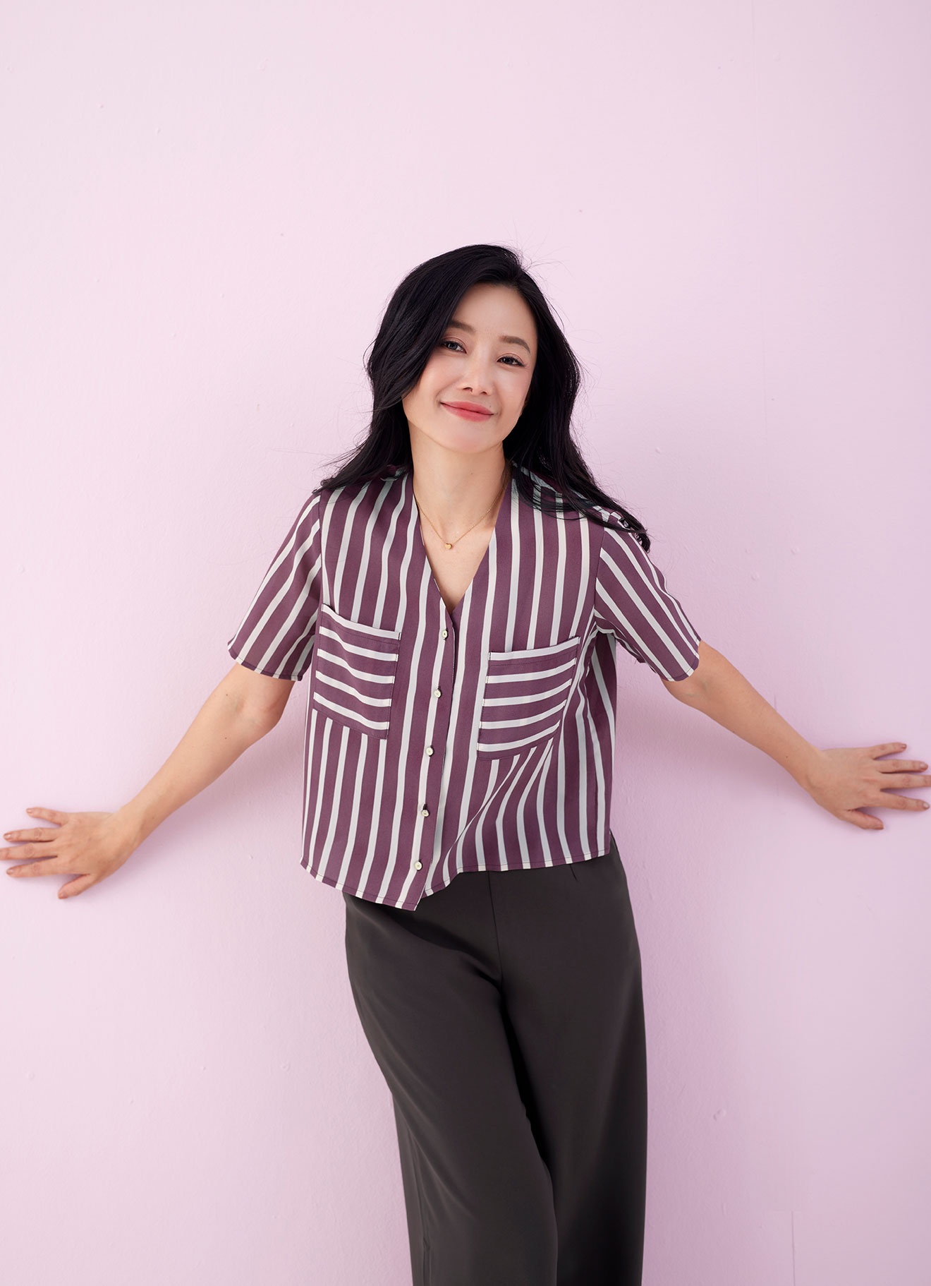 Damson by STRIPED TOP