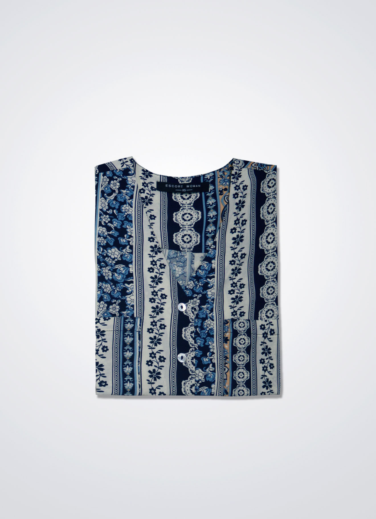 Dress-Blues by Sleeve Top