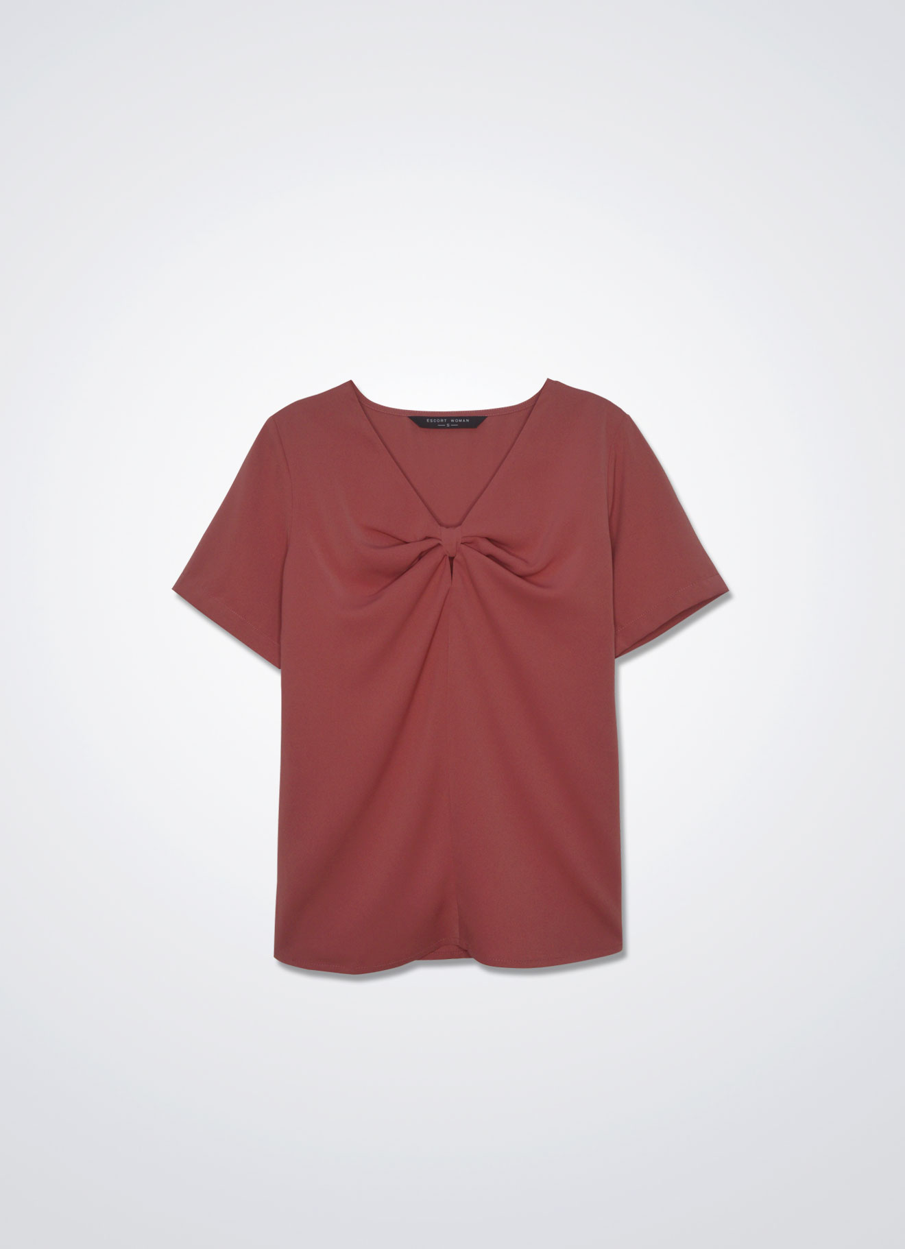 Dusty-Cedar by Sleeve Top