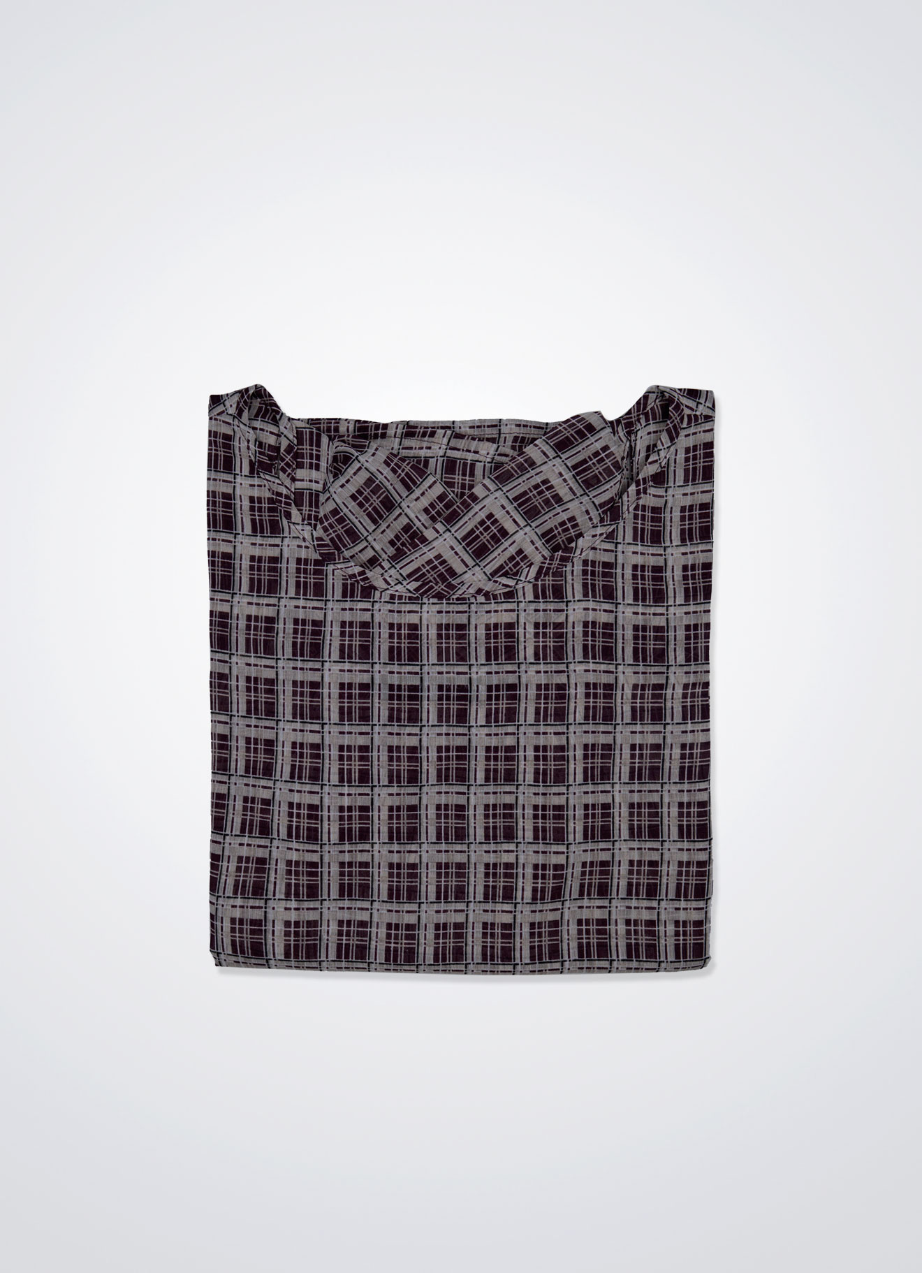 Eggplant by Sleeve Blouse