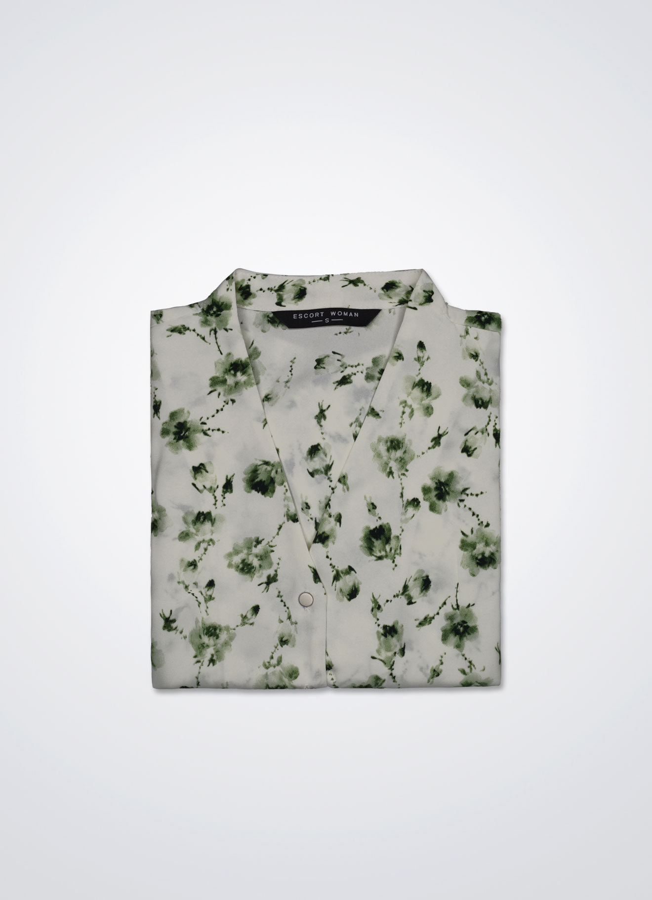 English-Ivy by V-Neck Blouse