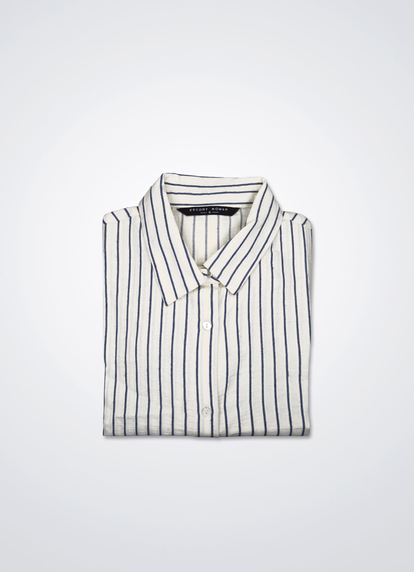 Ensign-Blue by Shirt Collor Top
