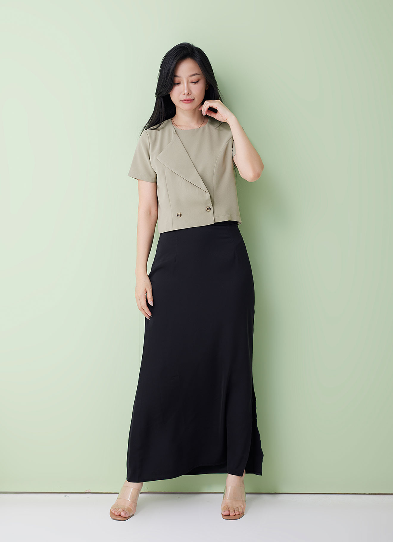 Eucalyptus by Sleeve Blouse