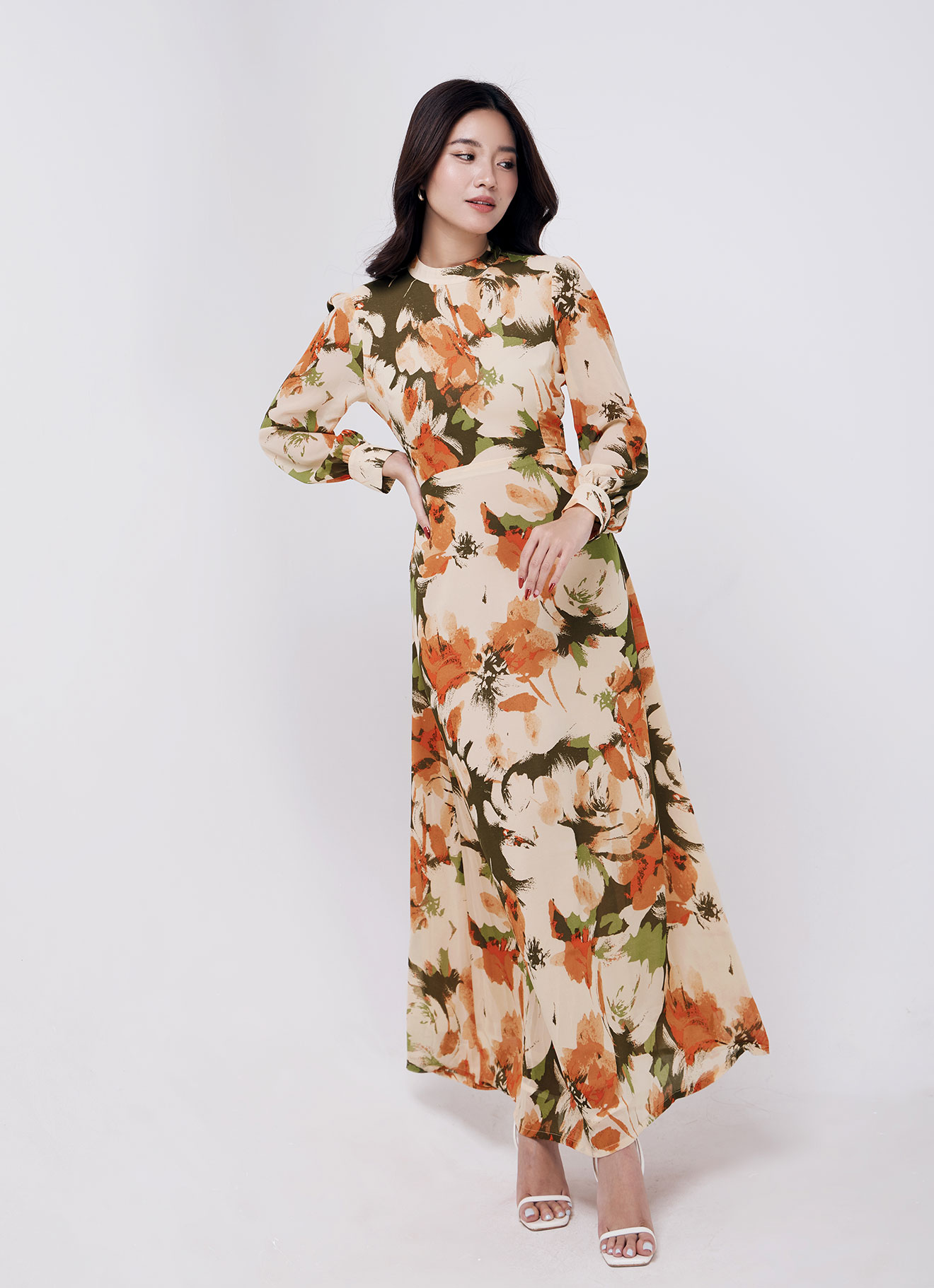 Firecracker by Long Sleeve Dress