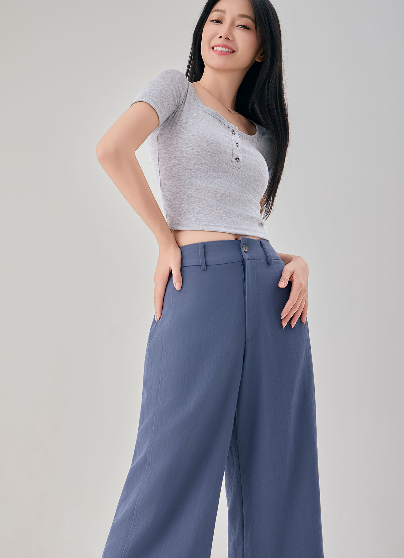 Flint-Stone by Straight-Leg Pants