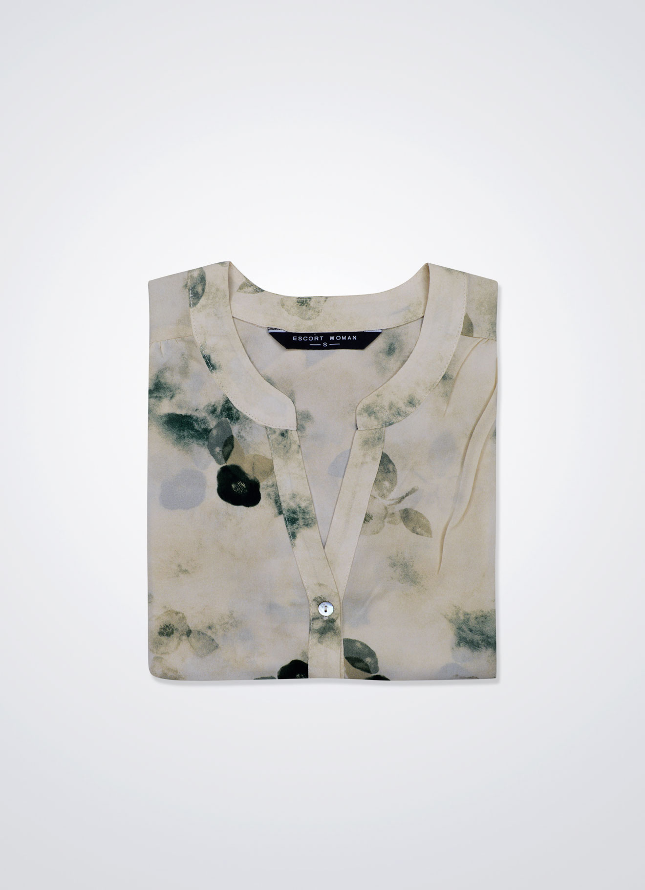 Foliage-Green by Sleeve Blouse