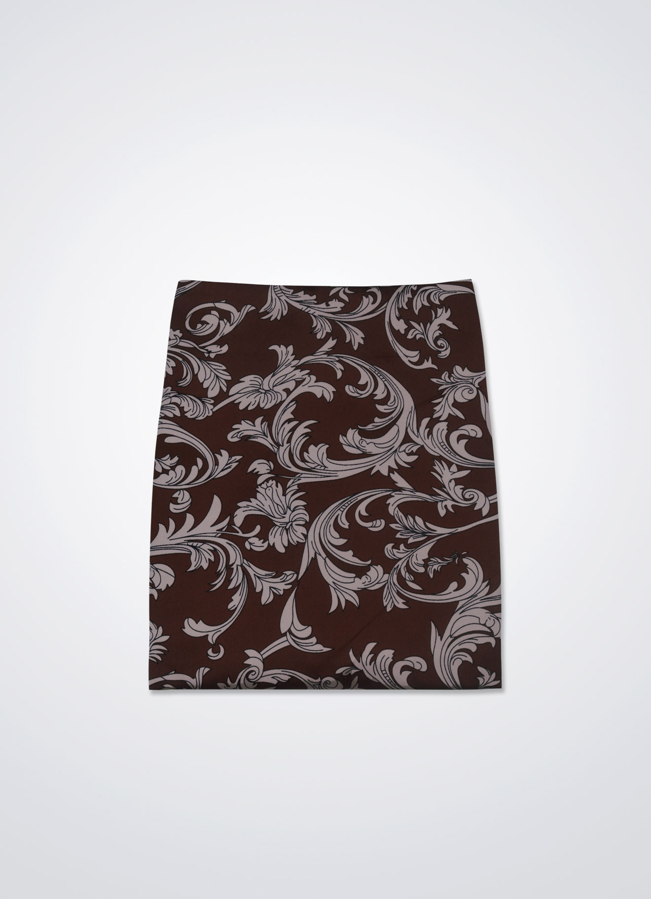 Friar-Brown by Printed Skirt