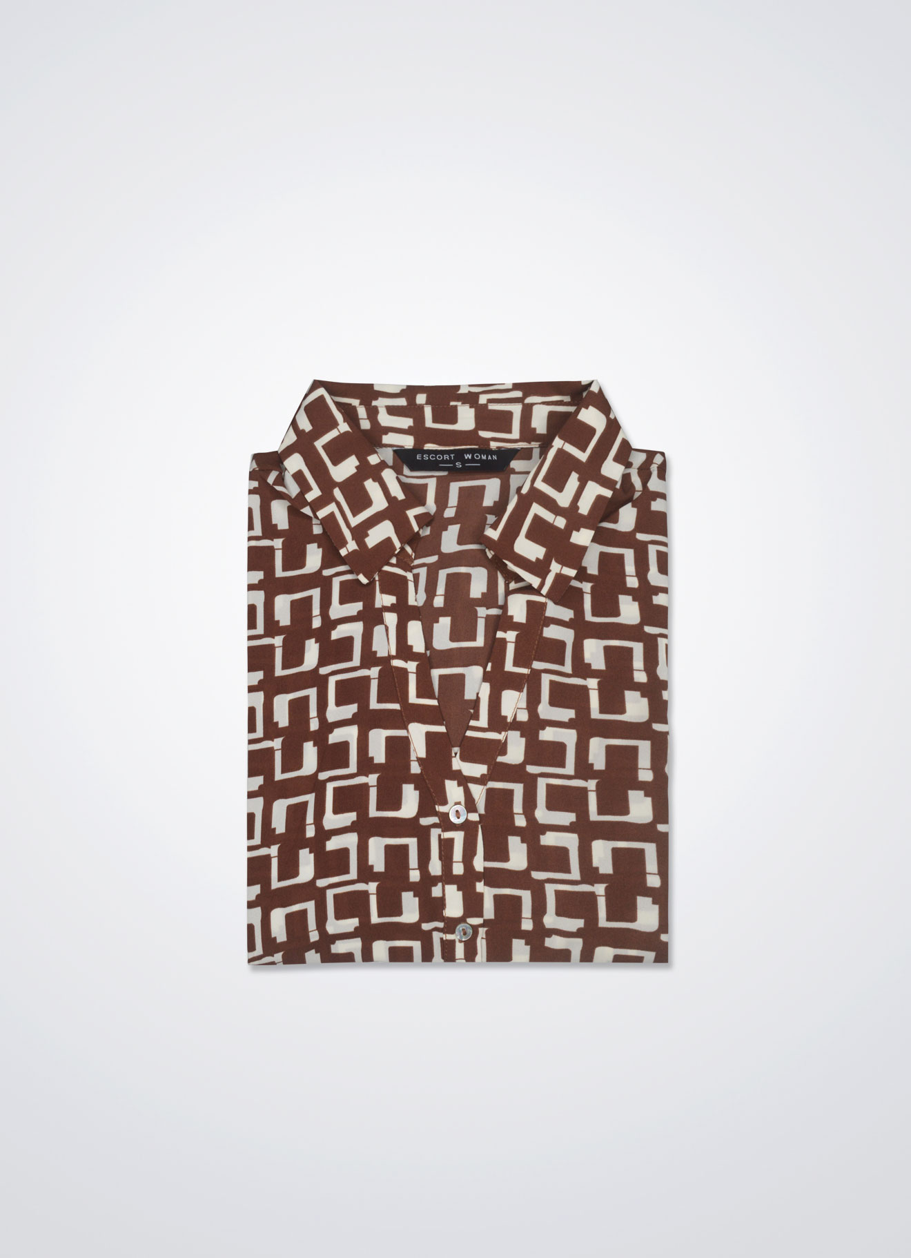 Fudgesickle by Shirt Collar Blouse