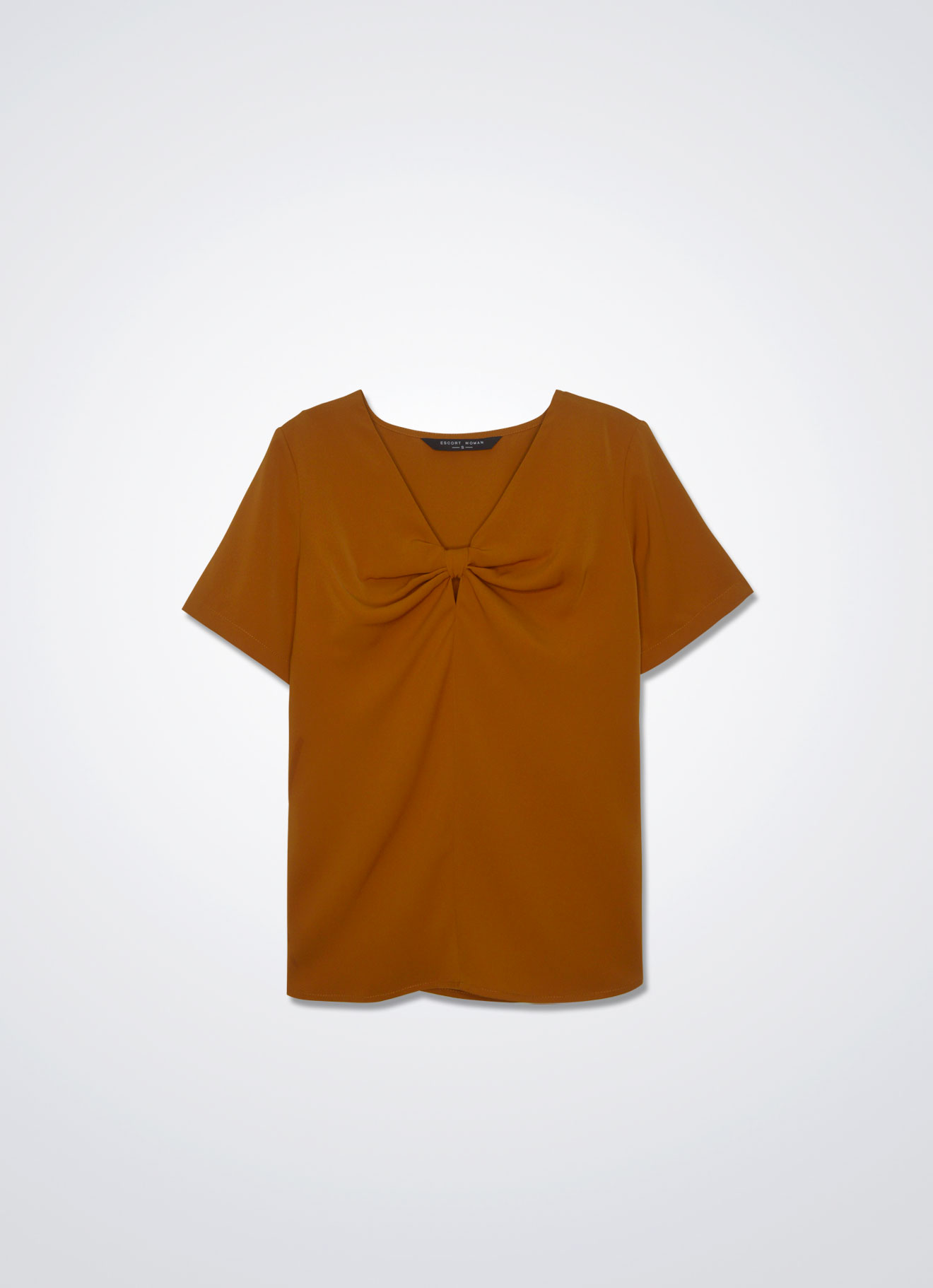 Golden-Ochre by Sleeve Top