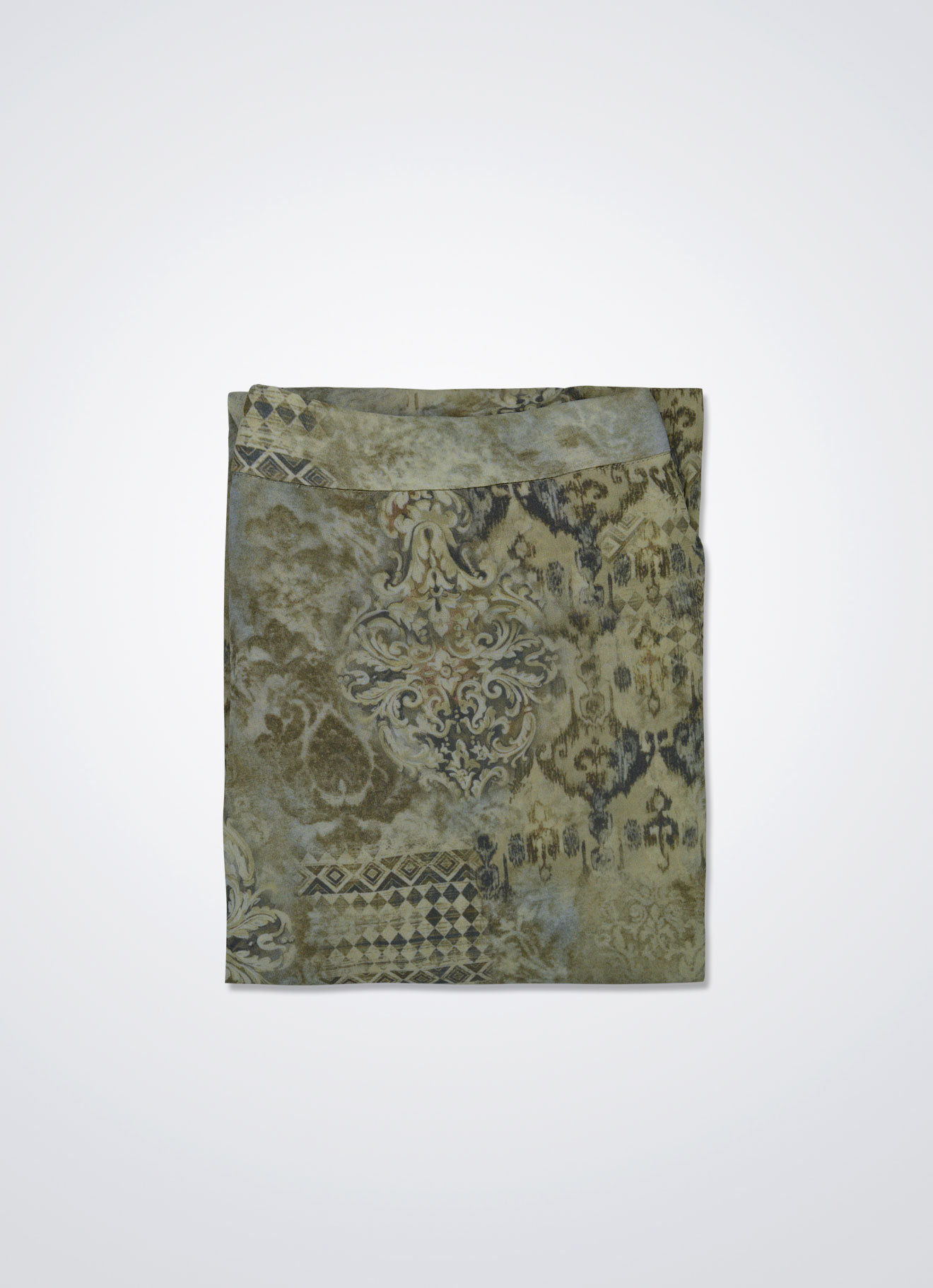 Gravel by Printed Skirt