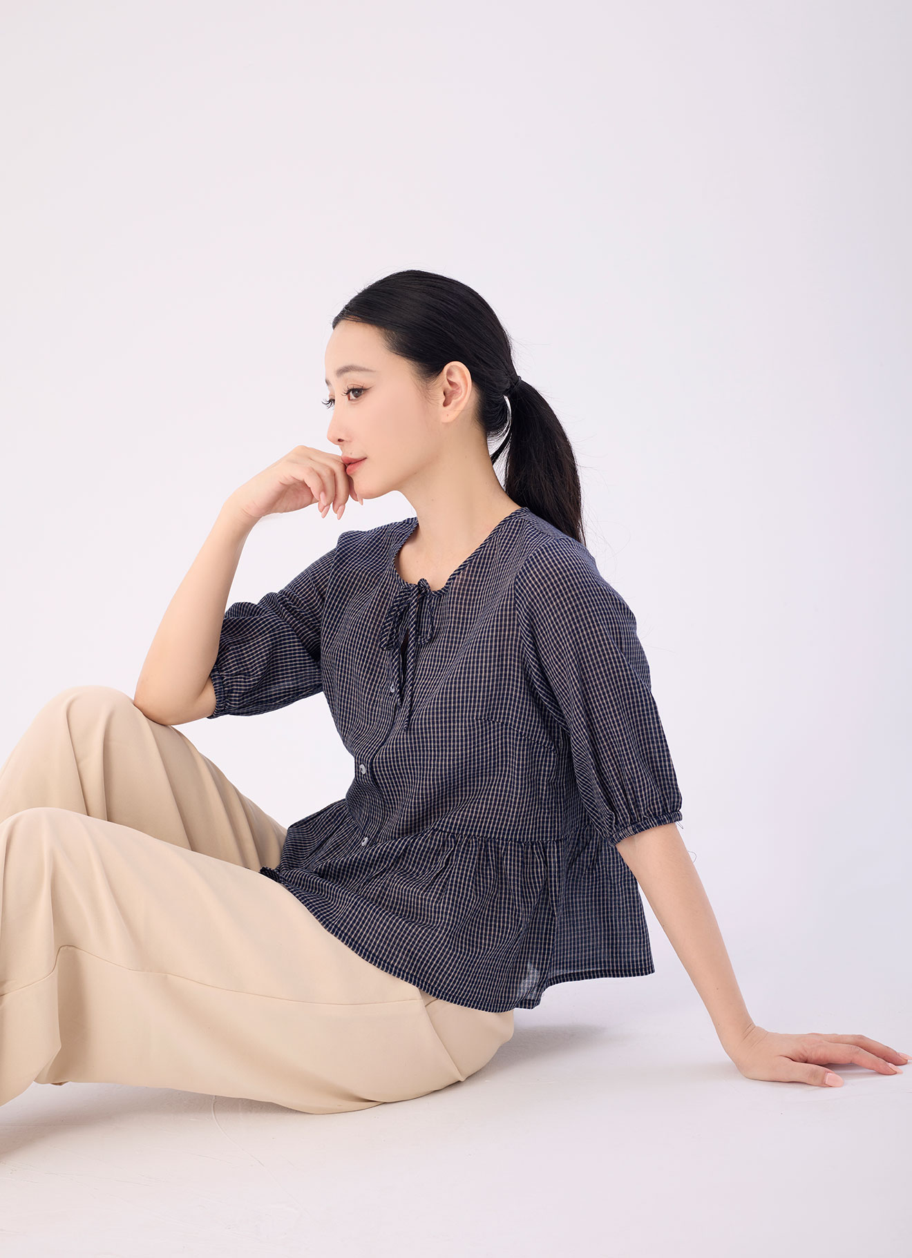 Graystone by Sleeve Blouse