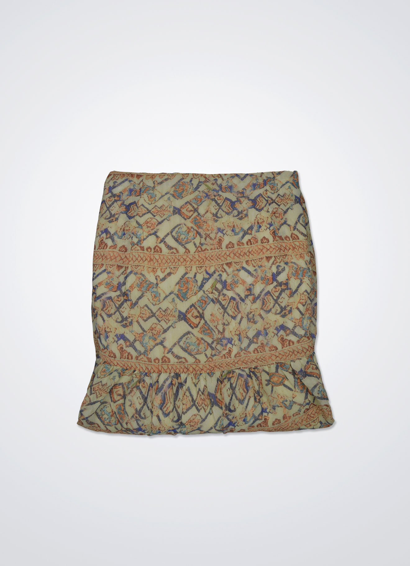 Green-Haze by Maxi Skirt