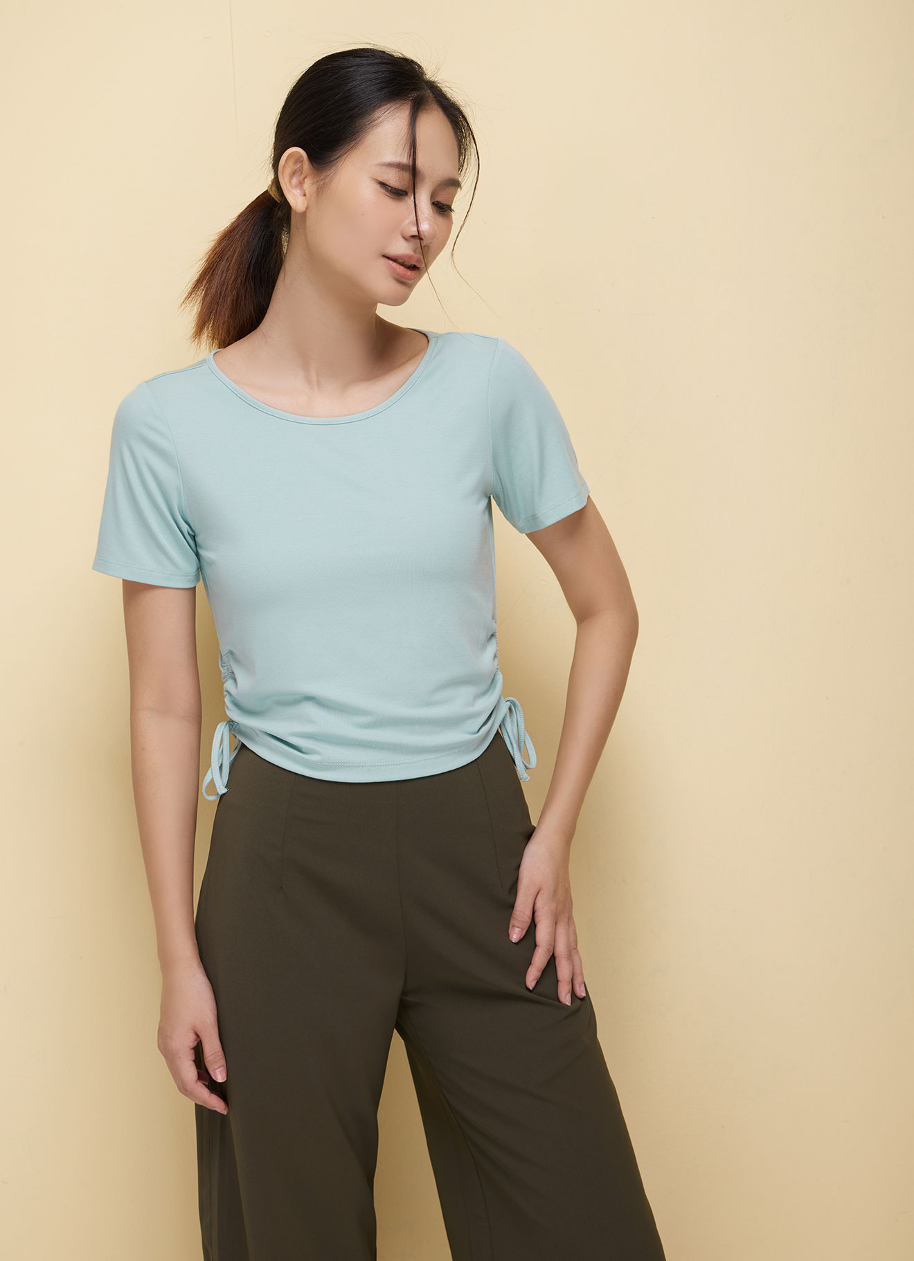 Harbor-Gray by Sleeve Blouse