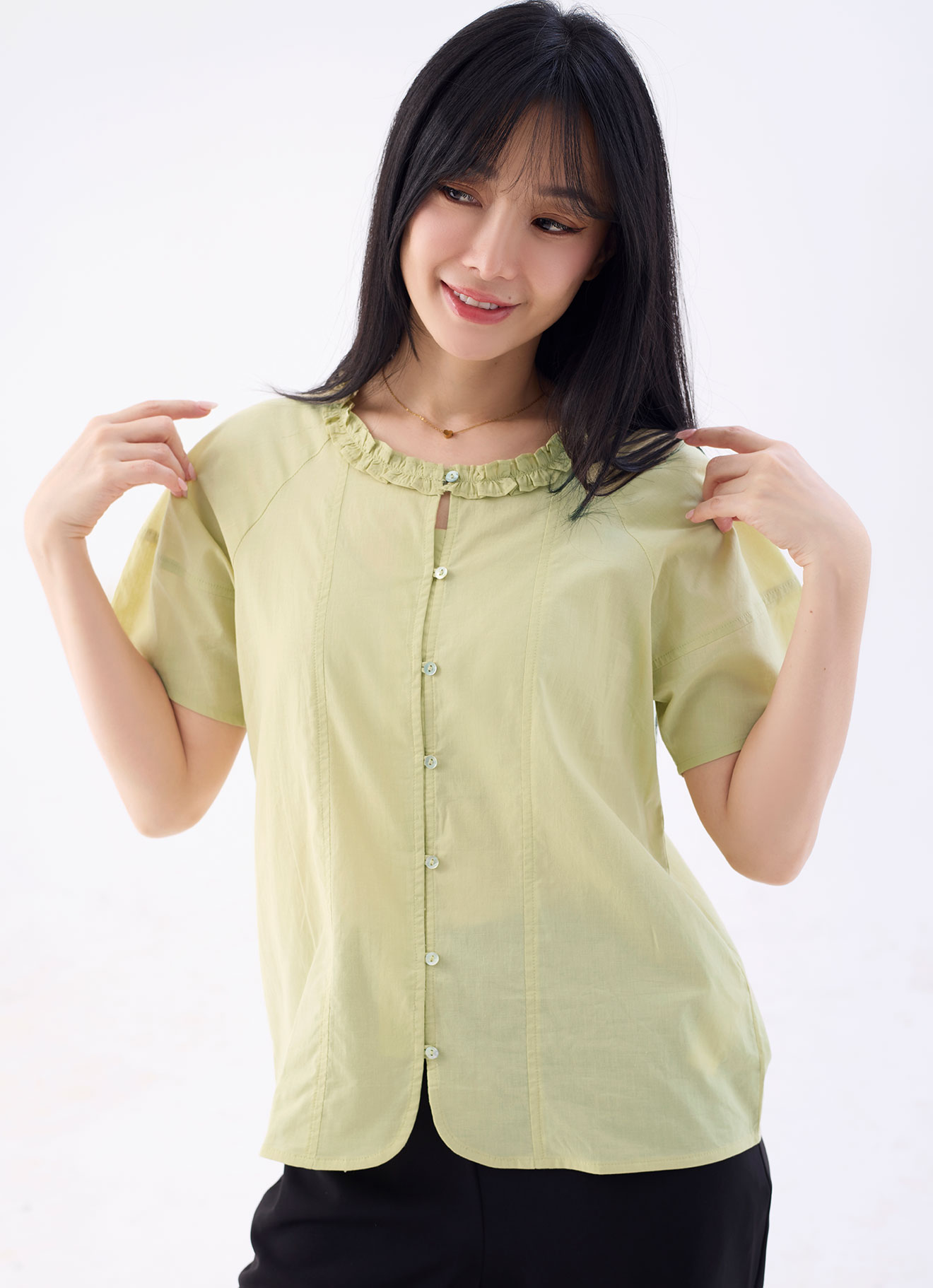 Hay by Sleeve Blouse
