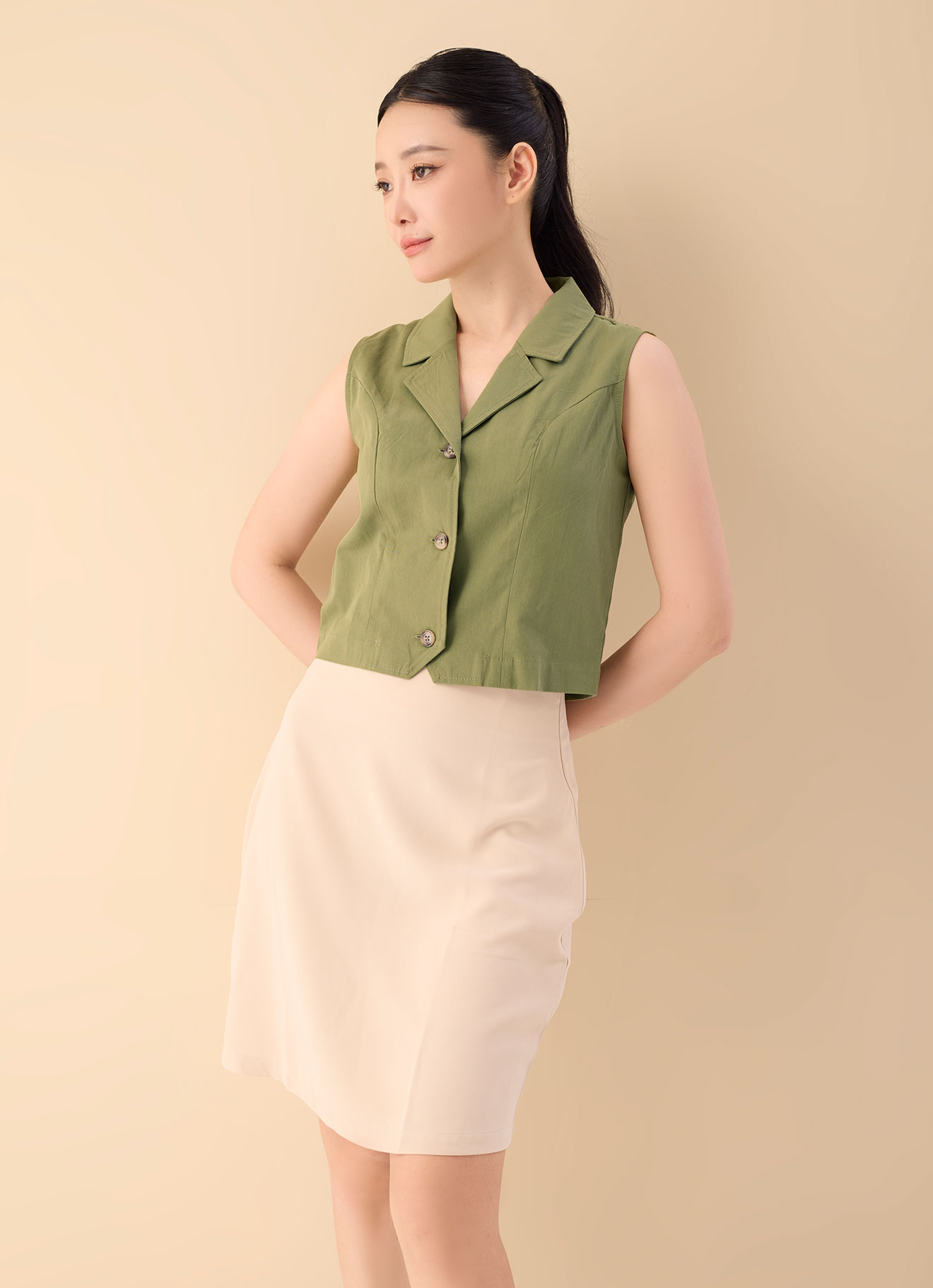 Iguana by Sleeveless Top