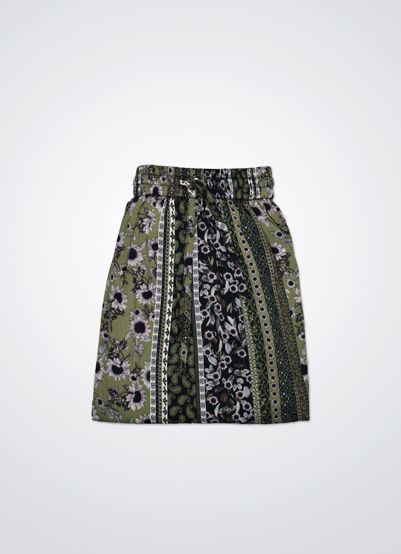 Iguana by Printed Midi Skirt