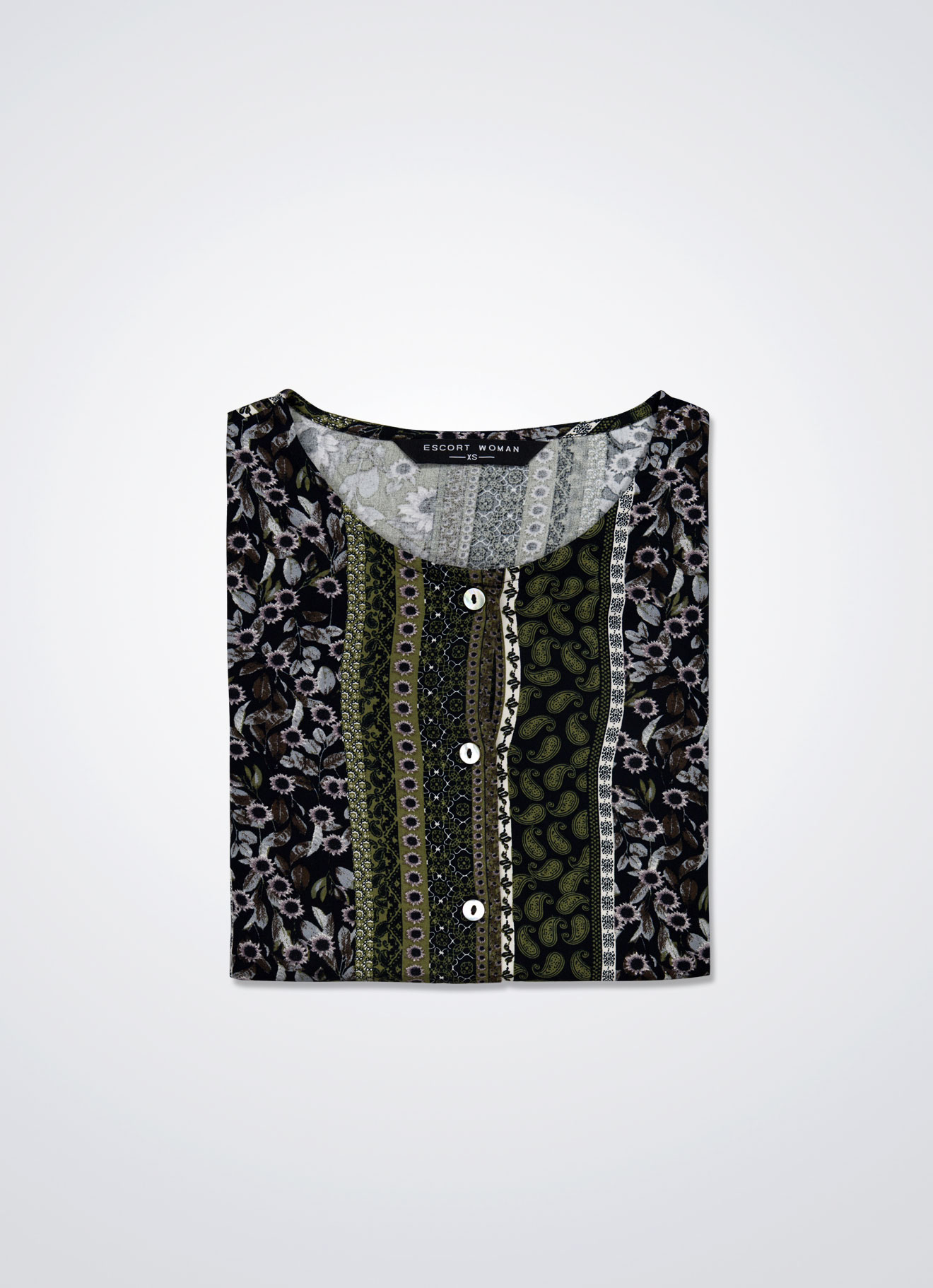 Iguana by Floral Printed Blouse