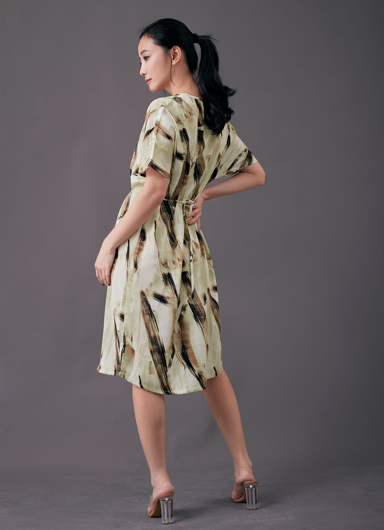 Indian-Tan by Sleeve Dress