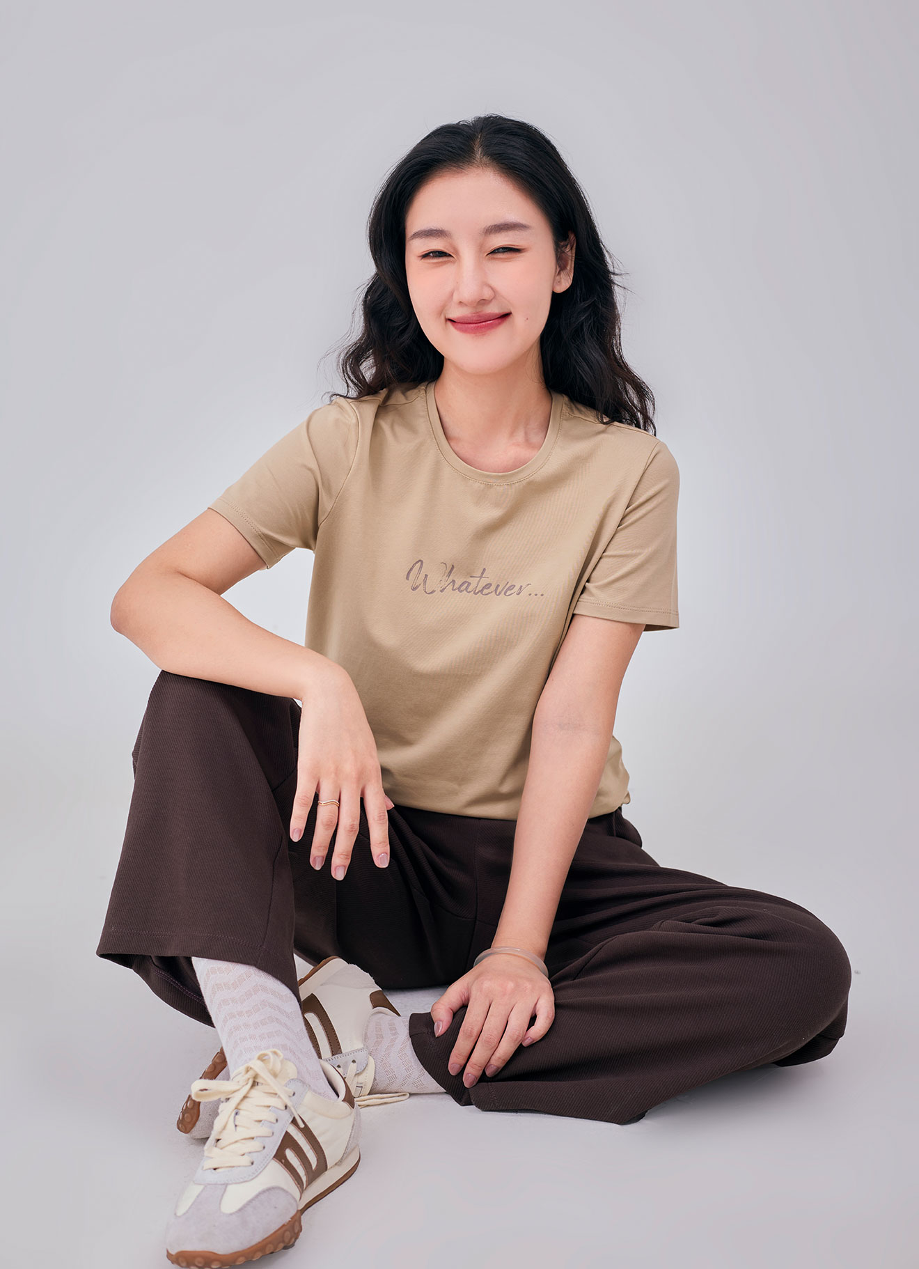 Latte by Printed Top