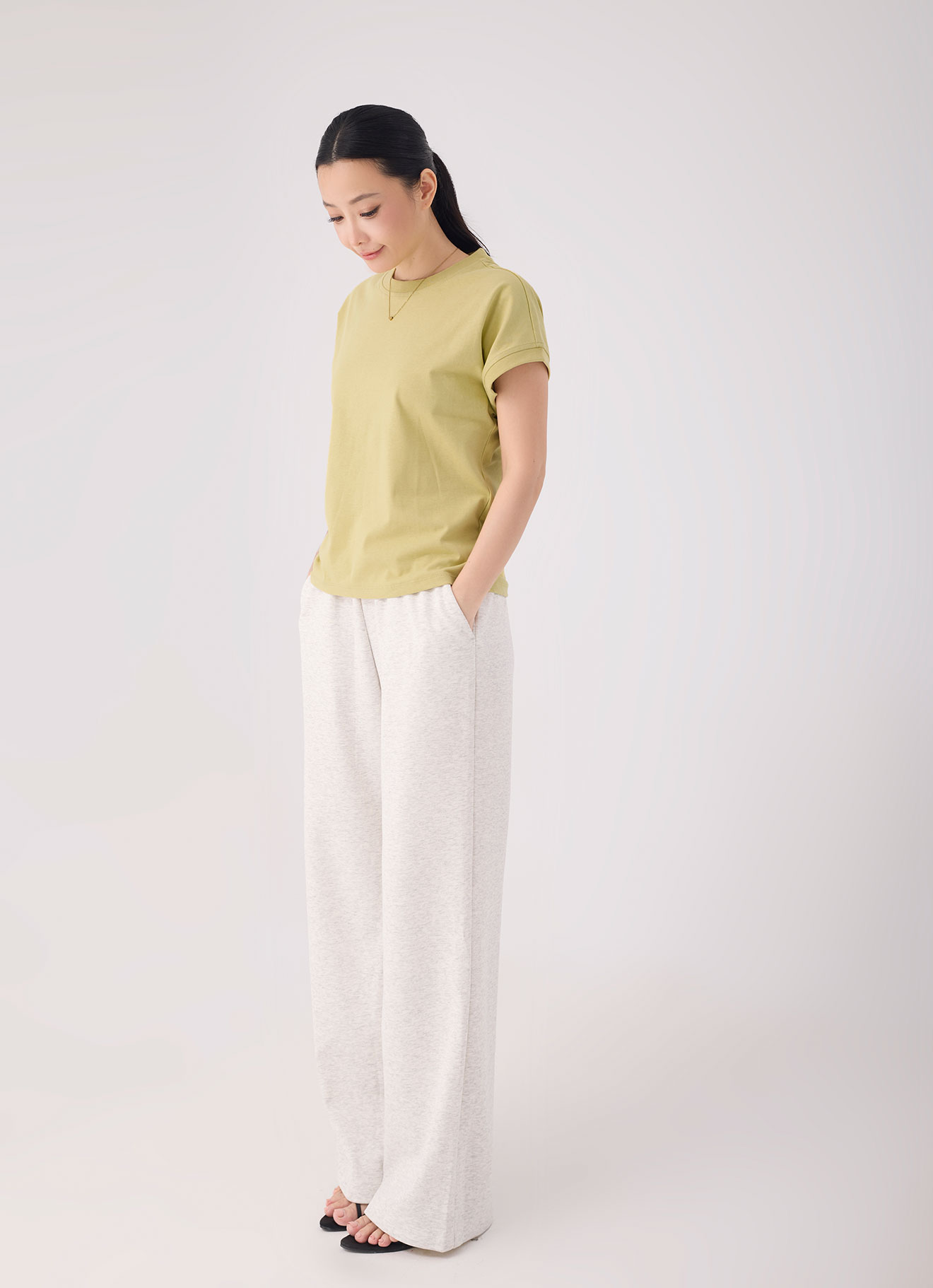 Lemon-Grass by Sleeve Blouse
