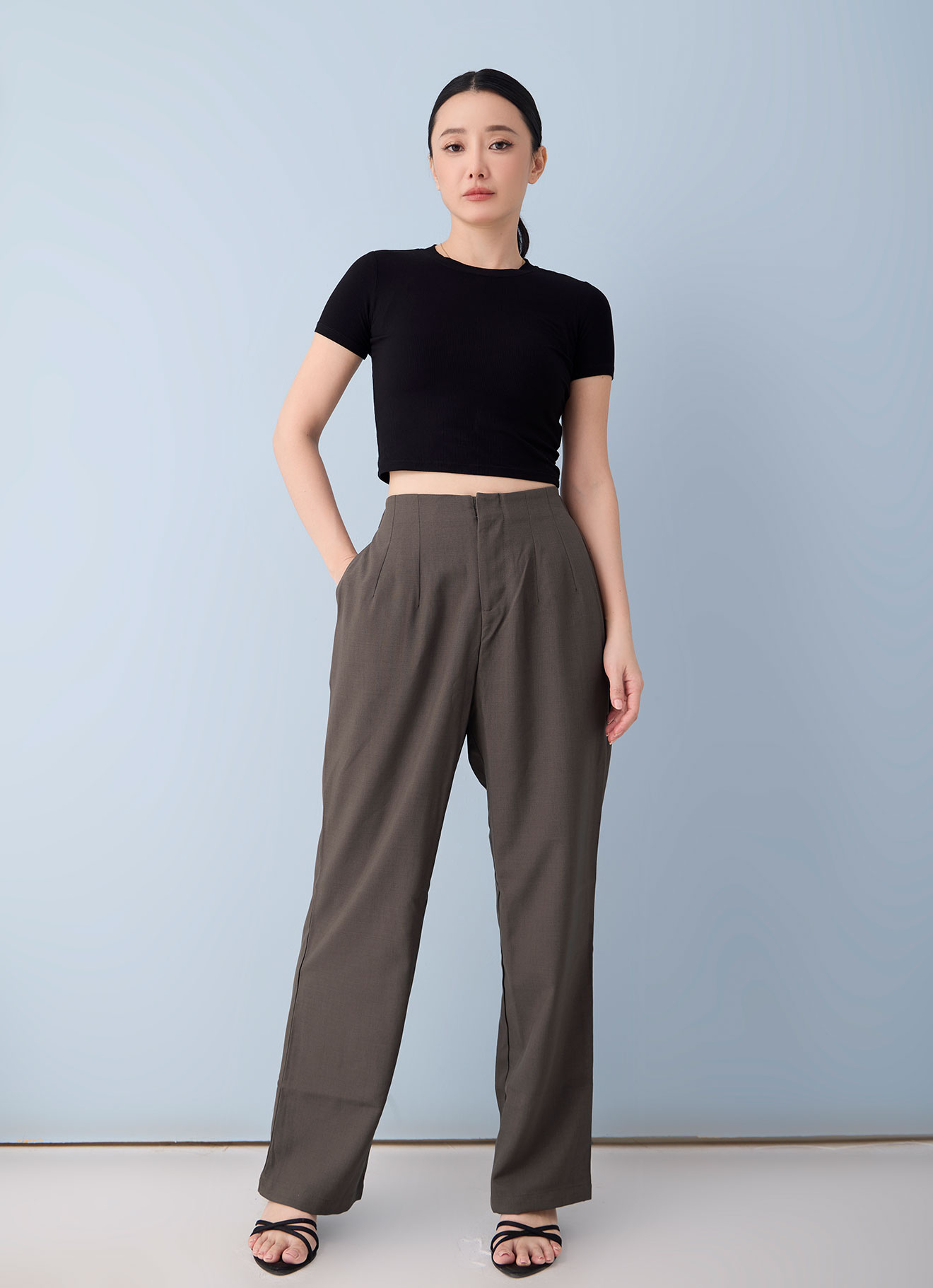 Major-Brown by Leg Pants