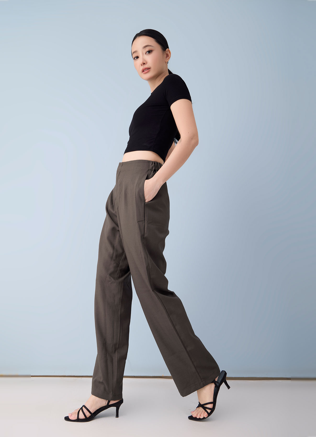 Major-Brown by Leg Pants