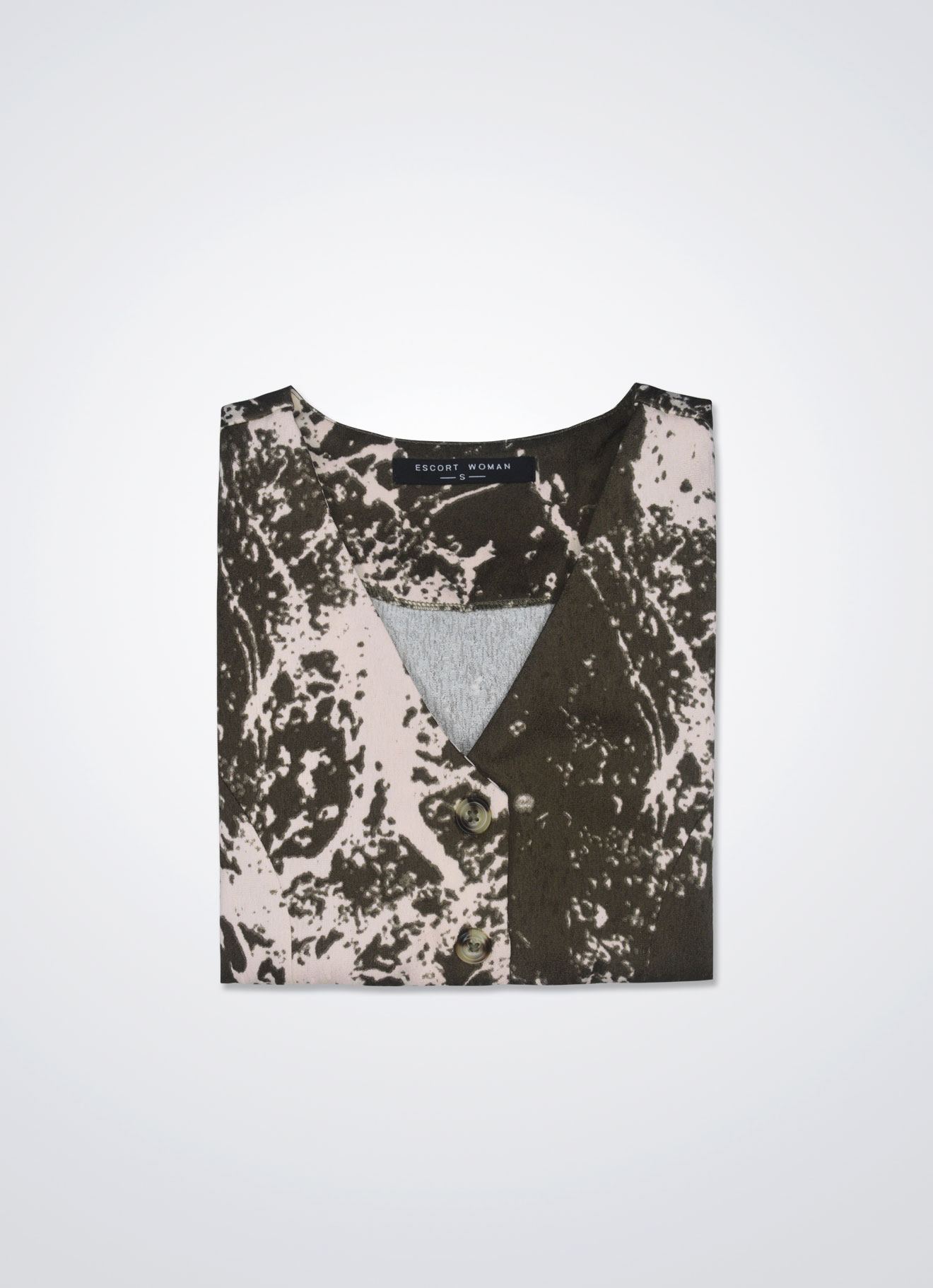 Major-Brown by Sleeveless Top