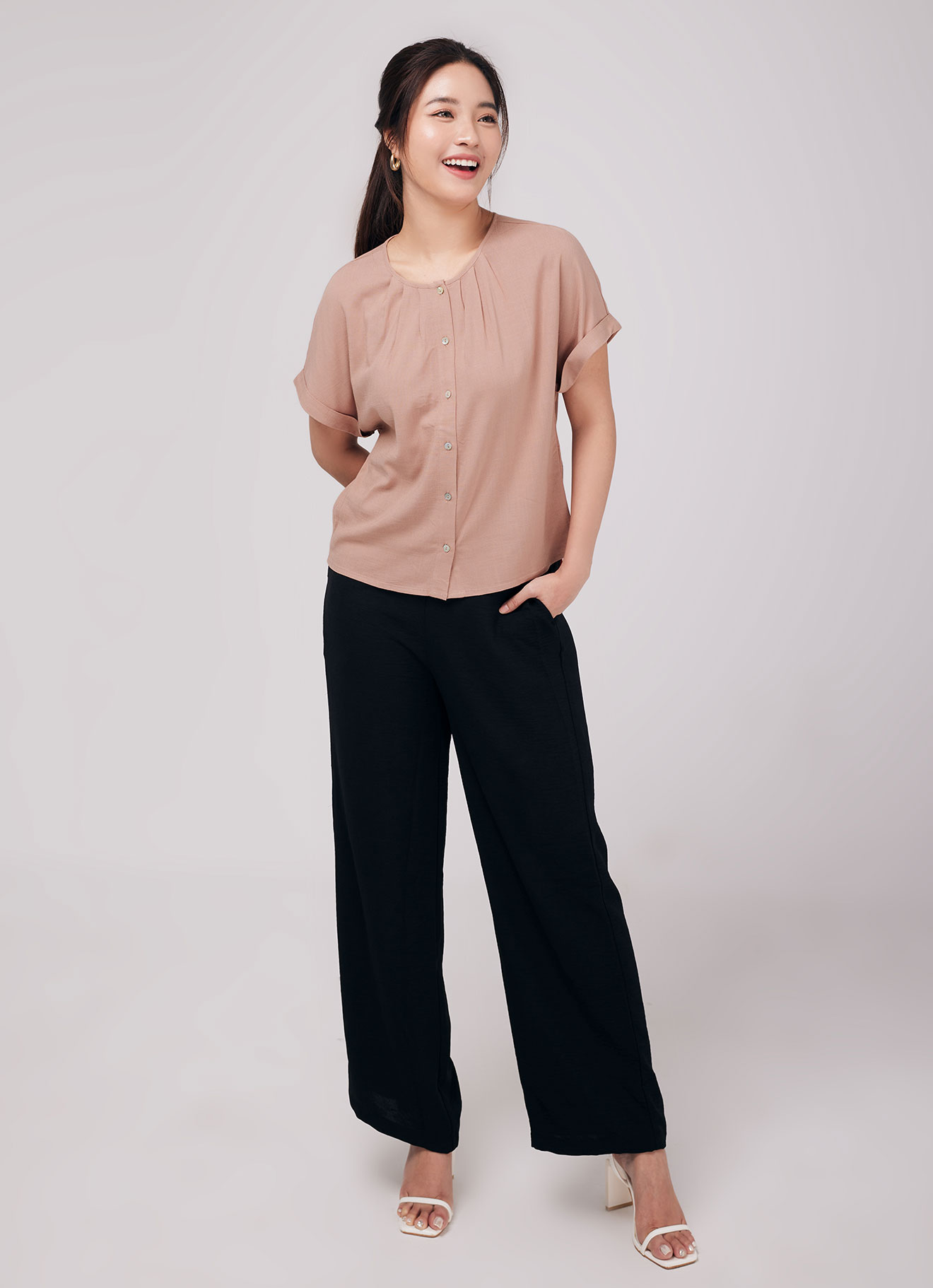 Maple-Sugar by Sleeve Top