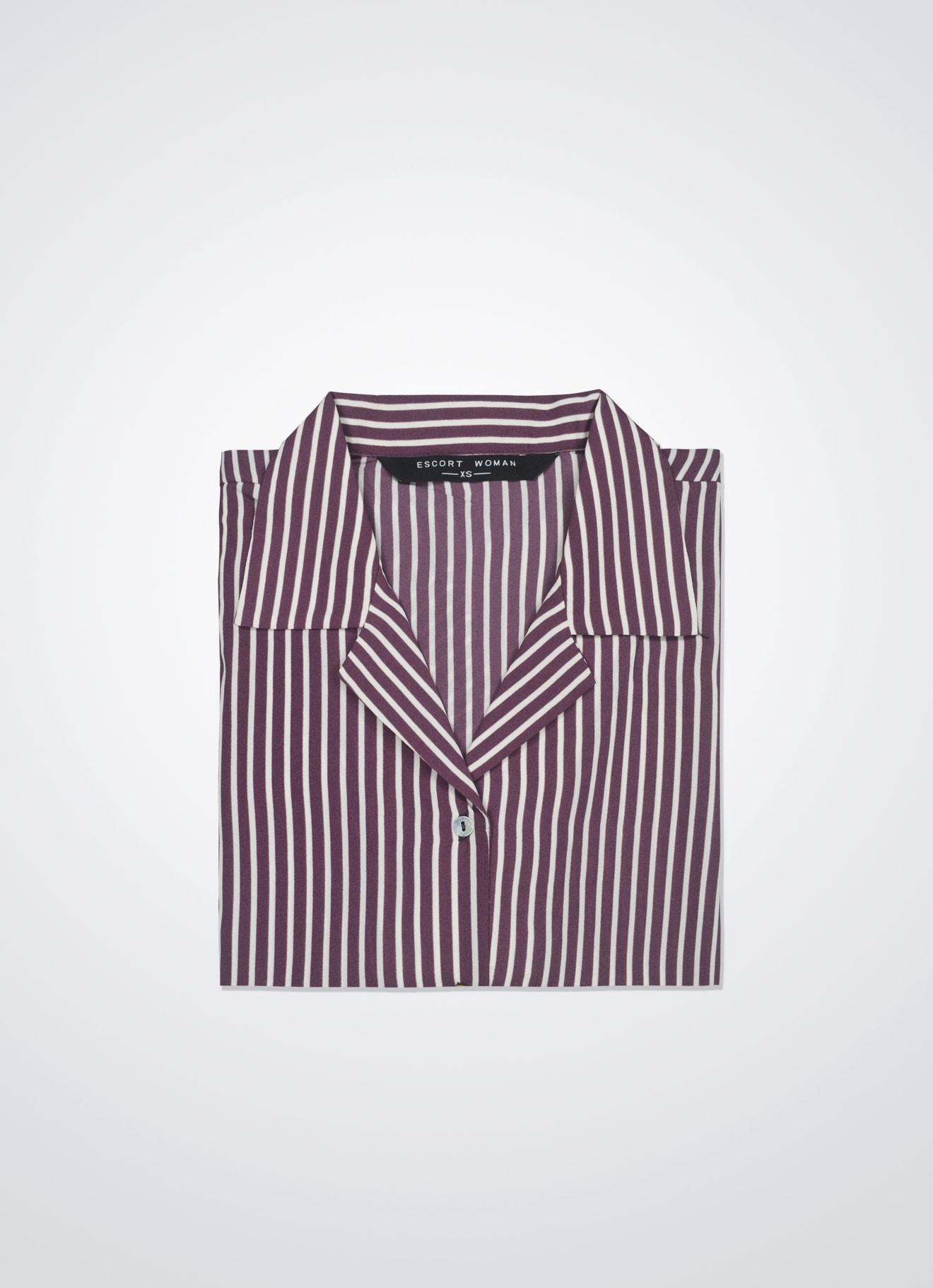 Maroon by STRIPED SHIRT