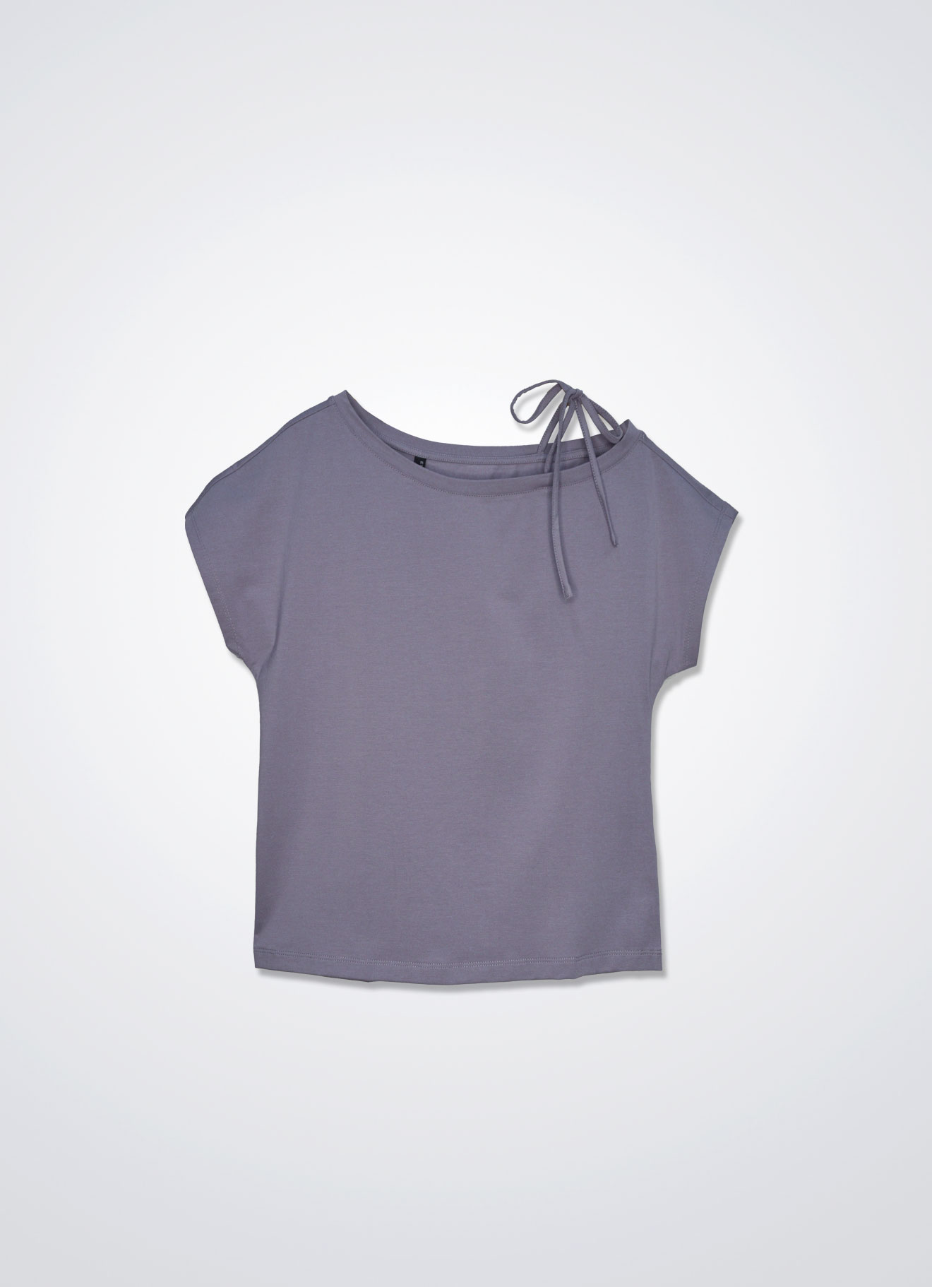 Minimal-Gray by Sleeve Top