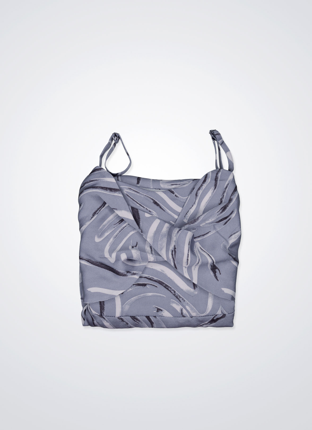 Minimal-Gray by Print Dress