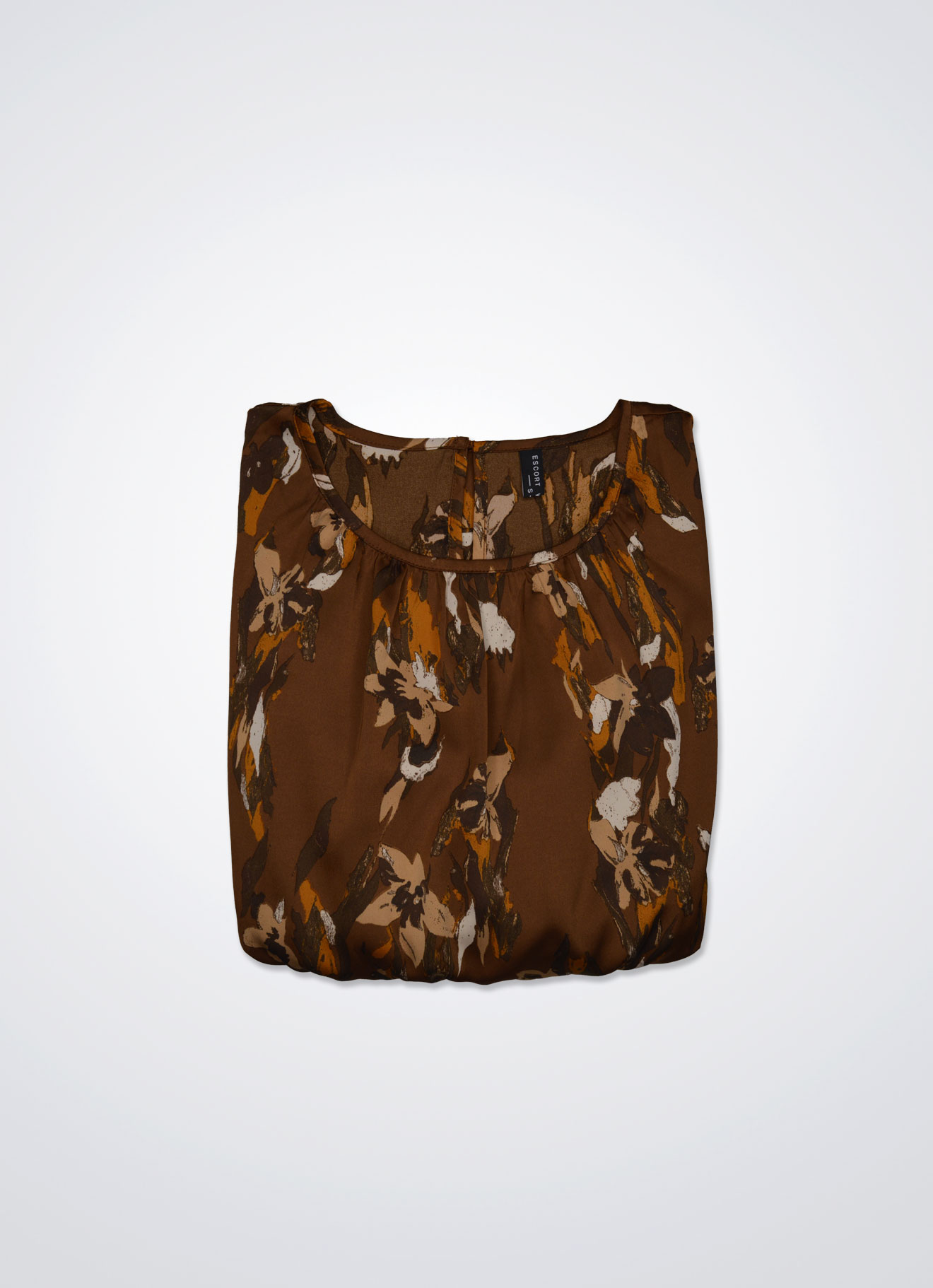 Monk's-Robe by Floral Printed Dress