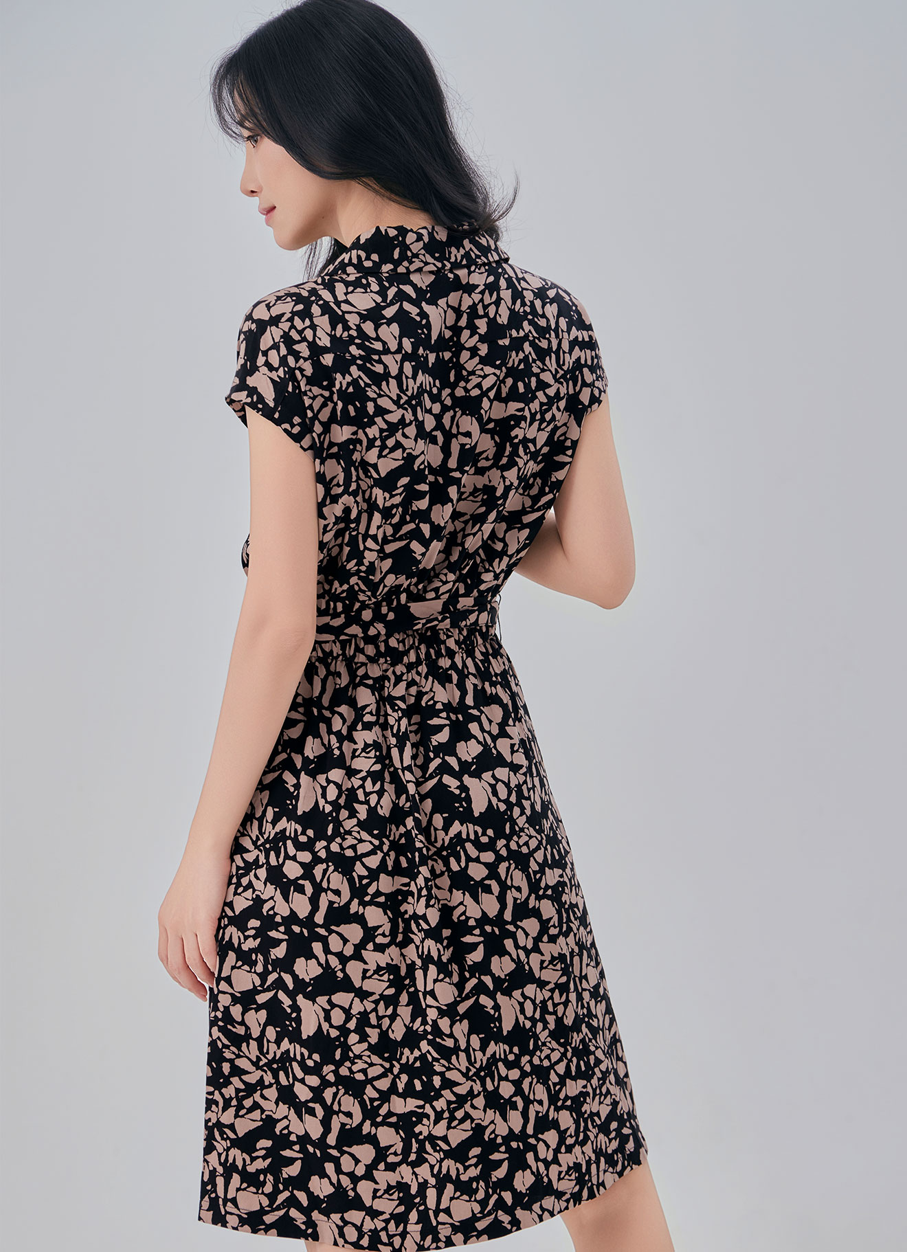 Moonless-Night  by Printed Dress