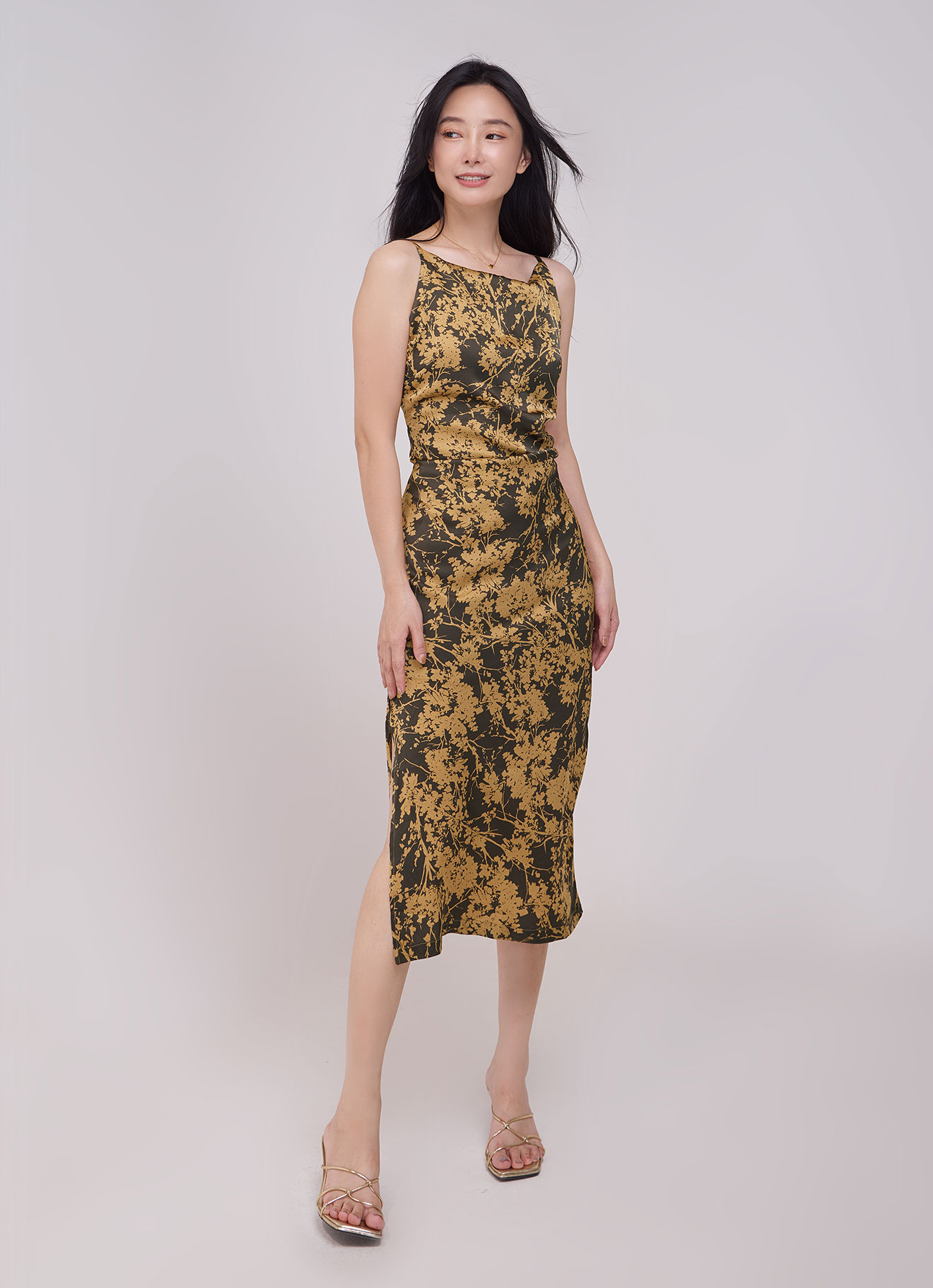 Ochre by Sleeveless Dress