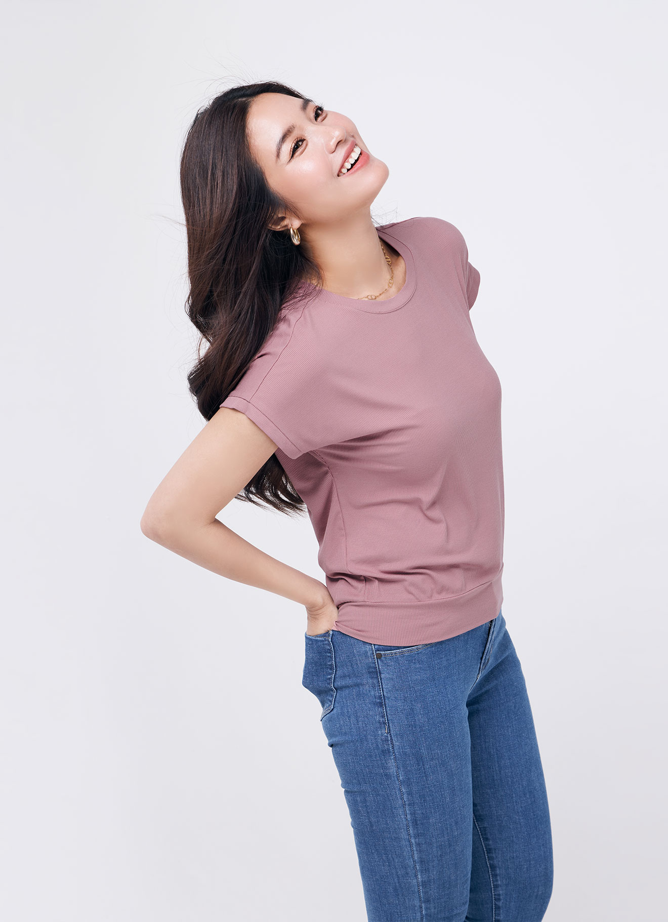 Old-Rose by Sleeve Top