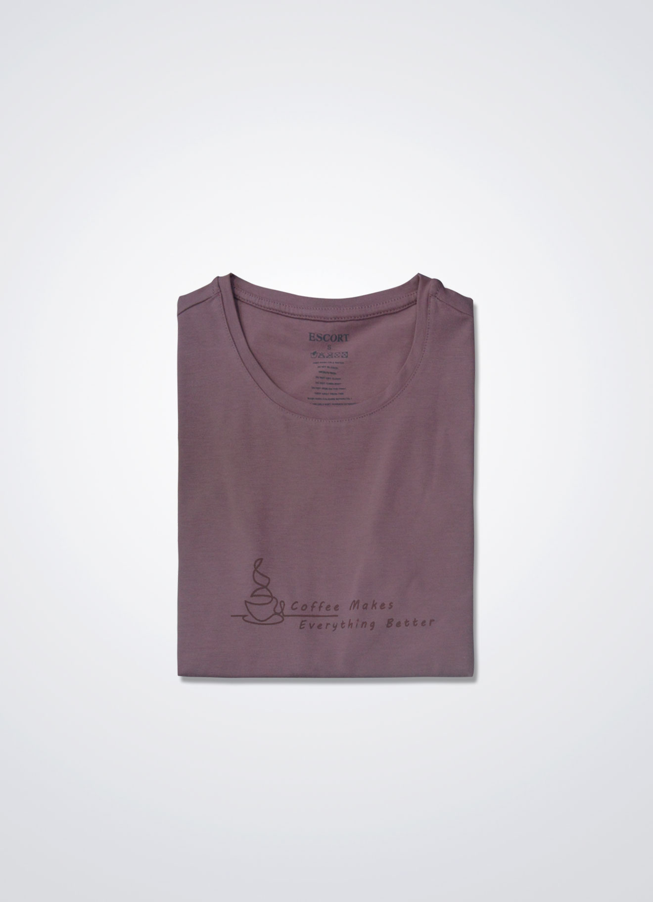 Old-Rose by Printed Top