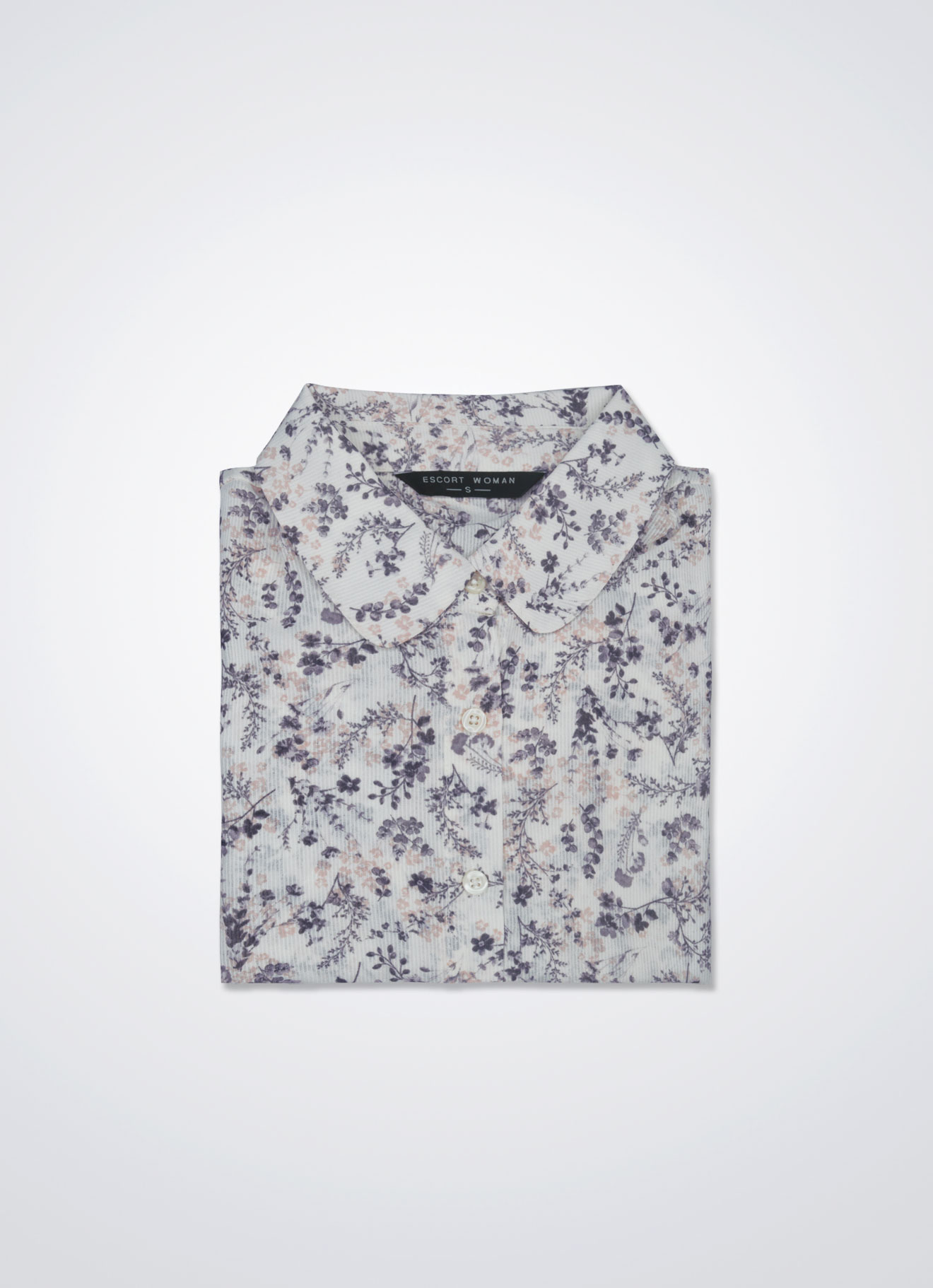 Opal-Gray by Sleeve Blouse