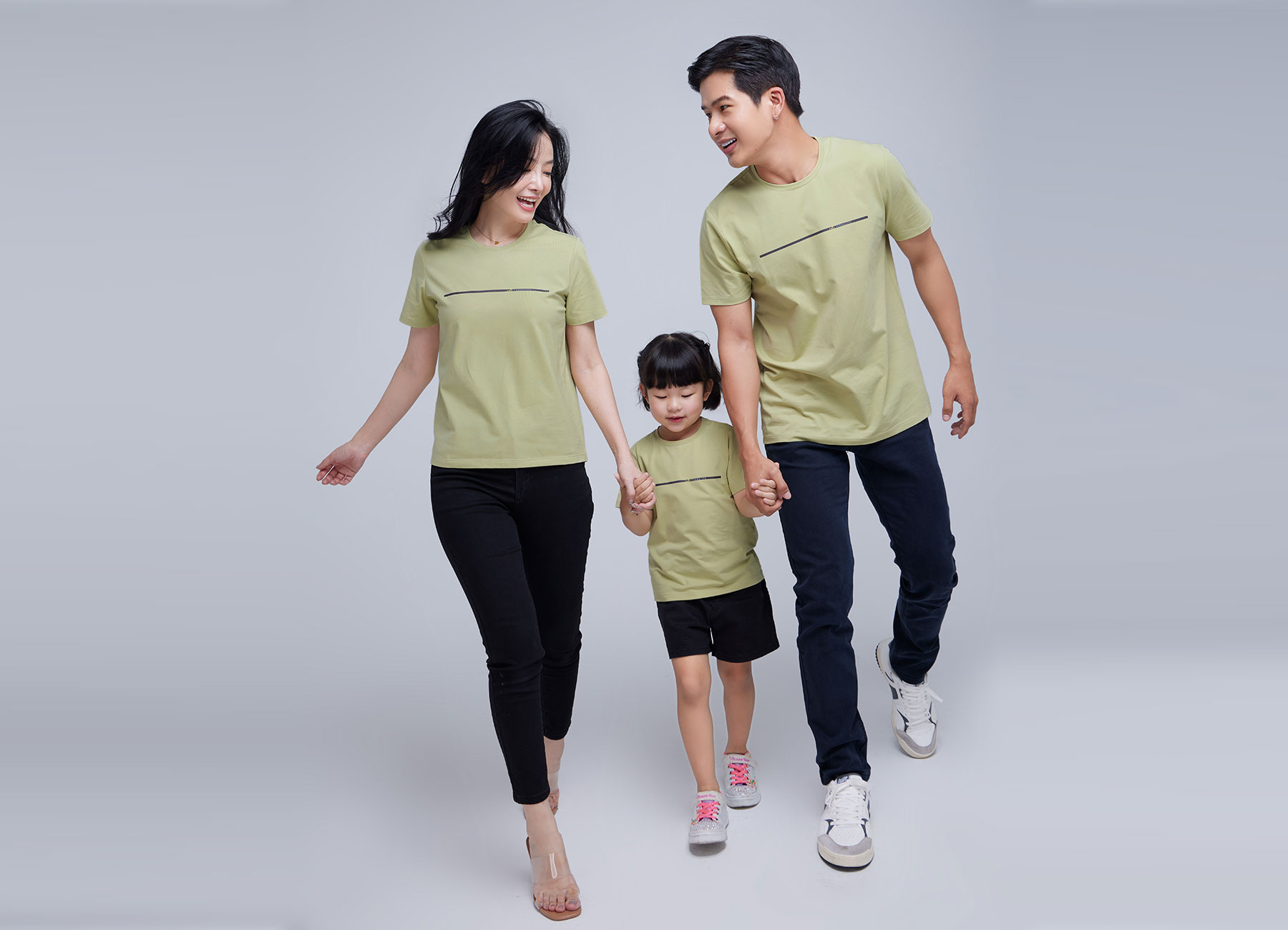 Pale-Green by Family T-Shirt