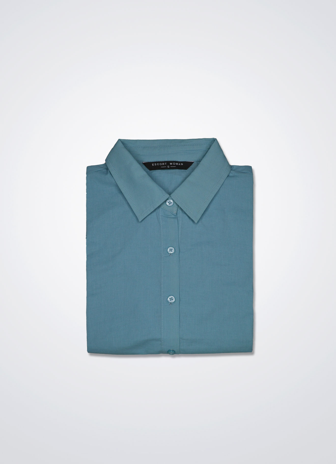 Pastel-Turquoise by Short Sleeve Shirt