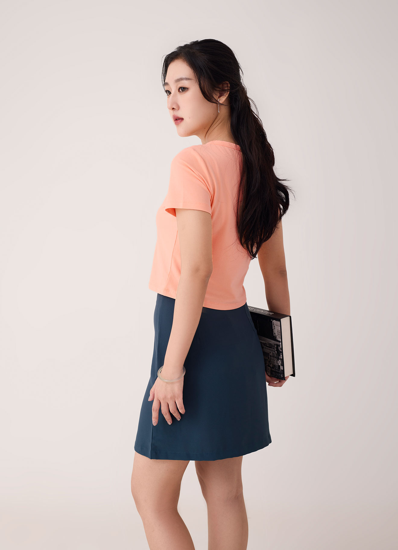 Peach-Nectar by Sleeve Top