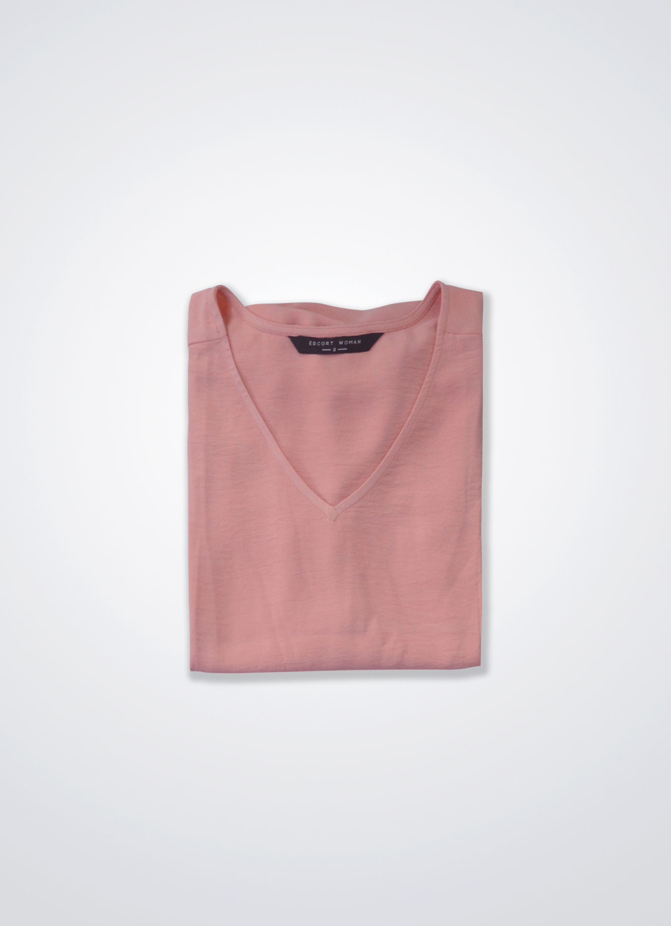 Peach-Pink by Sleeve Top