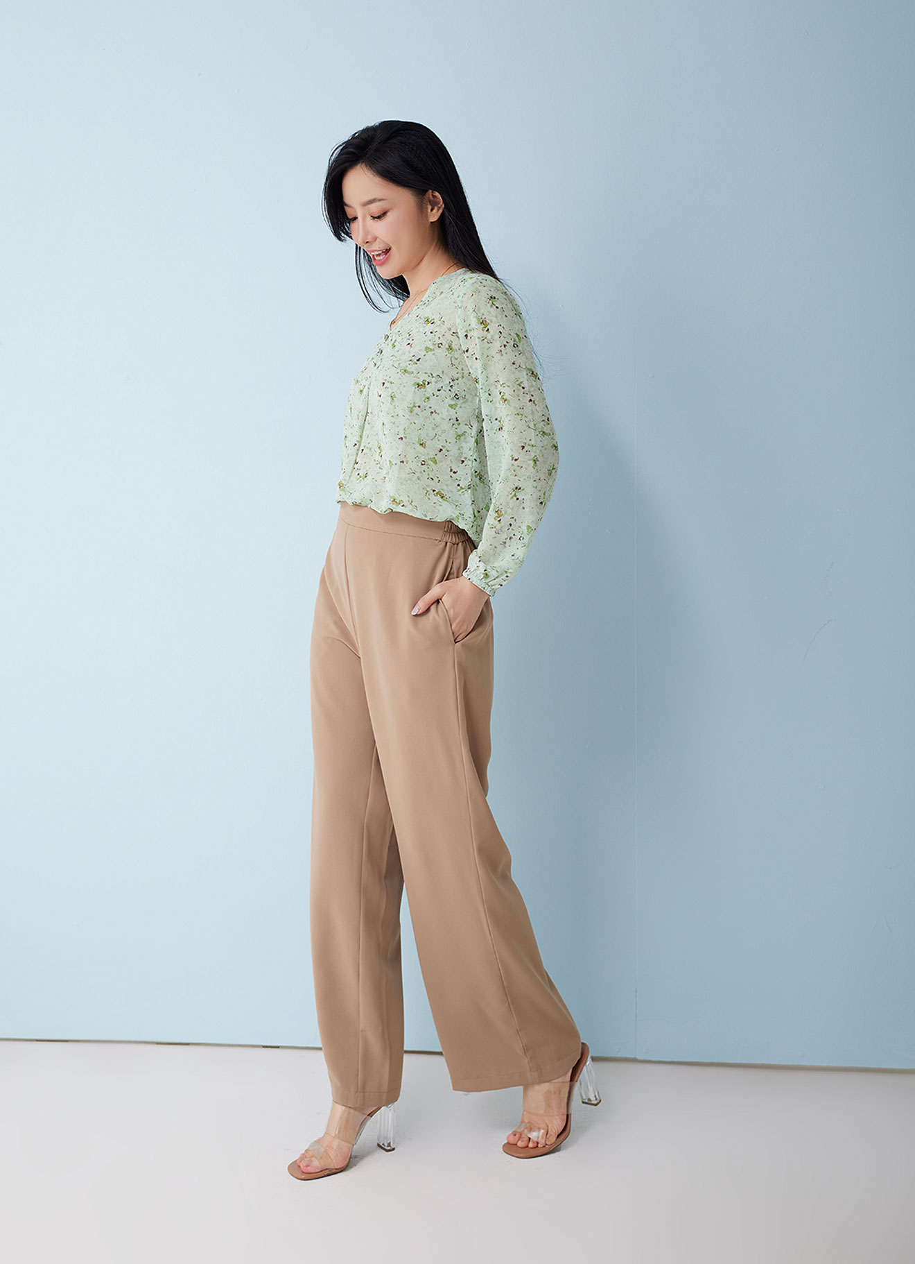 Peapod by V-Neck Blouse