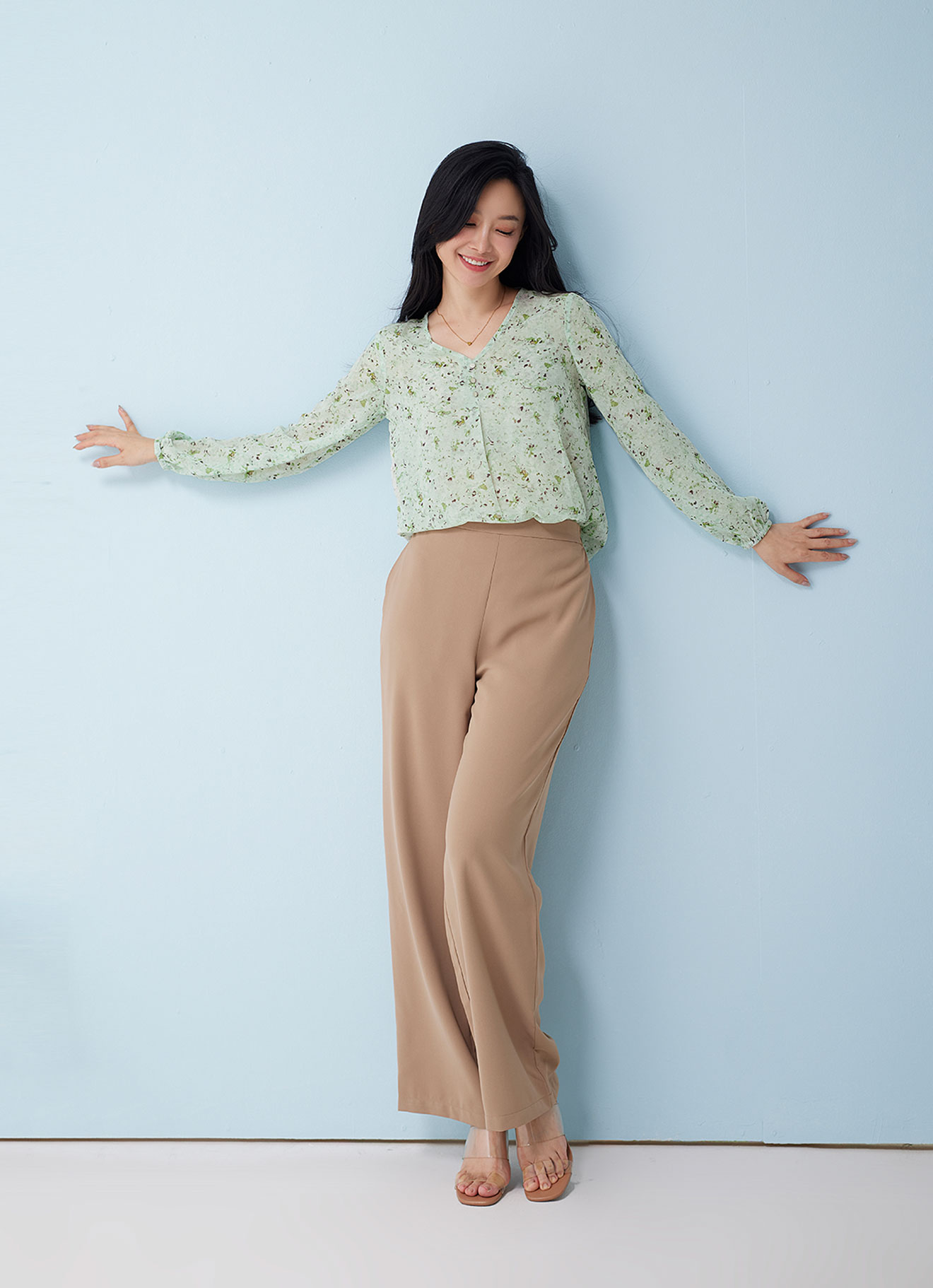 Peapod by V-Neck Blouse