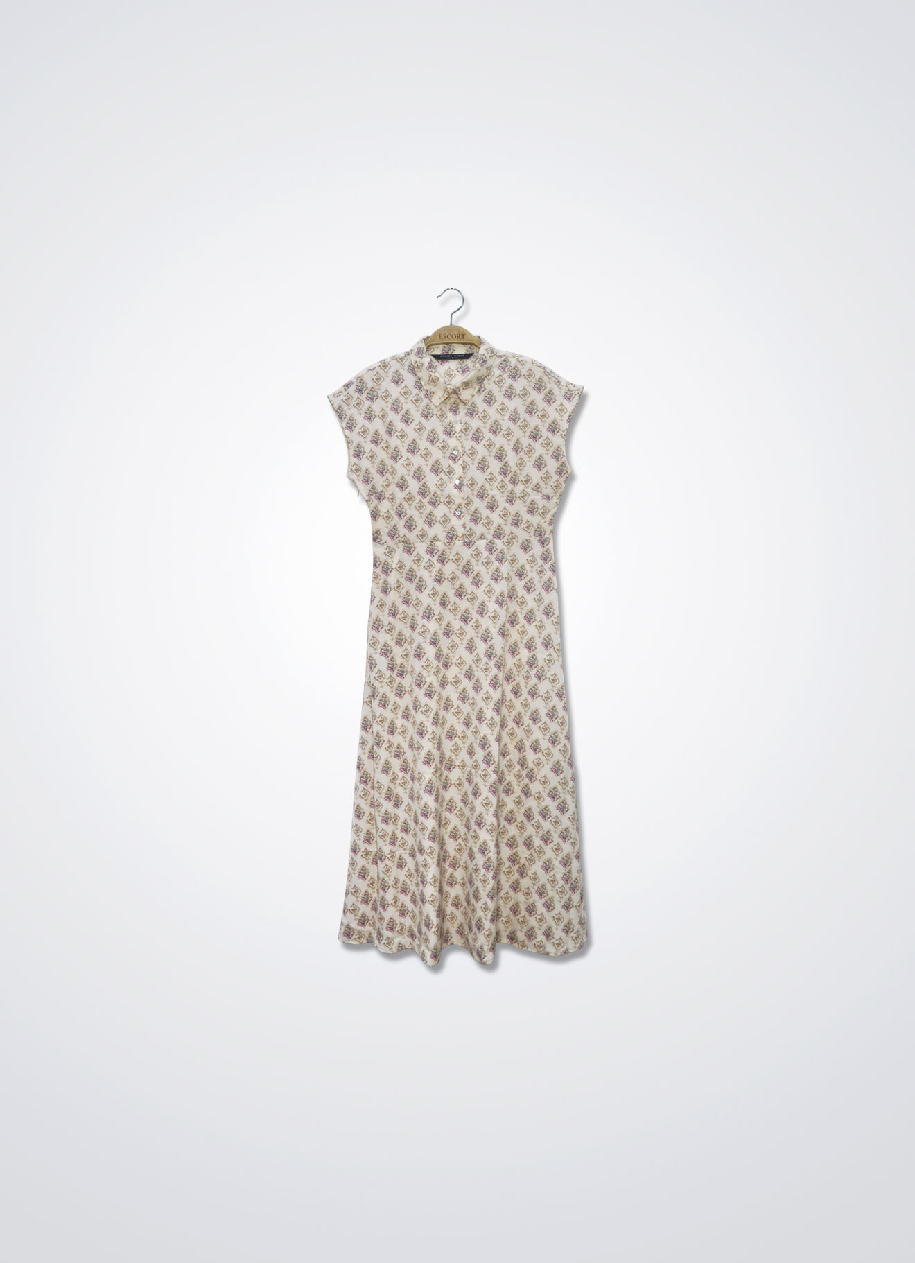 Pearled-Ivory by Sleeve Dress