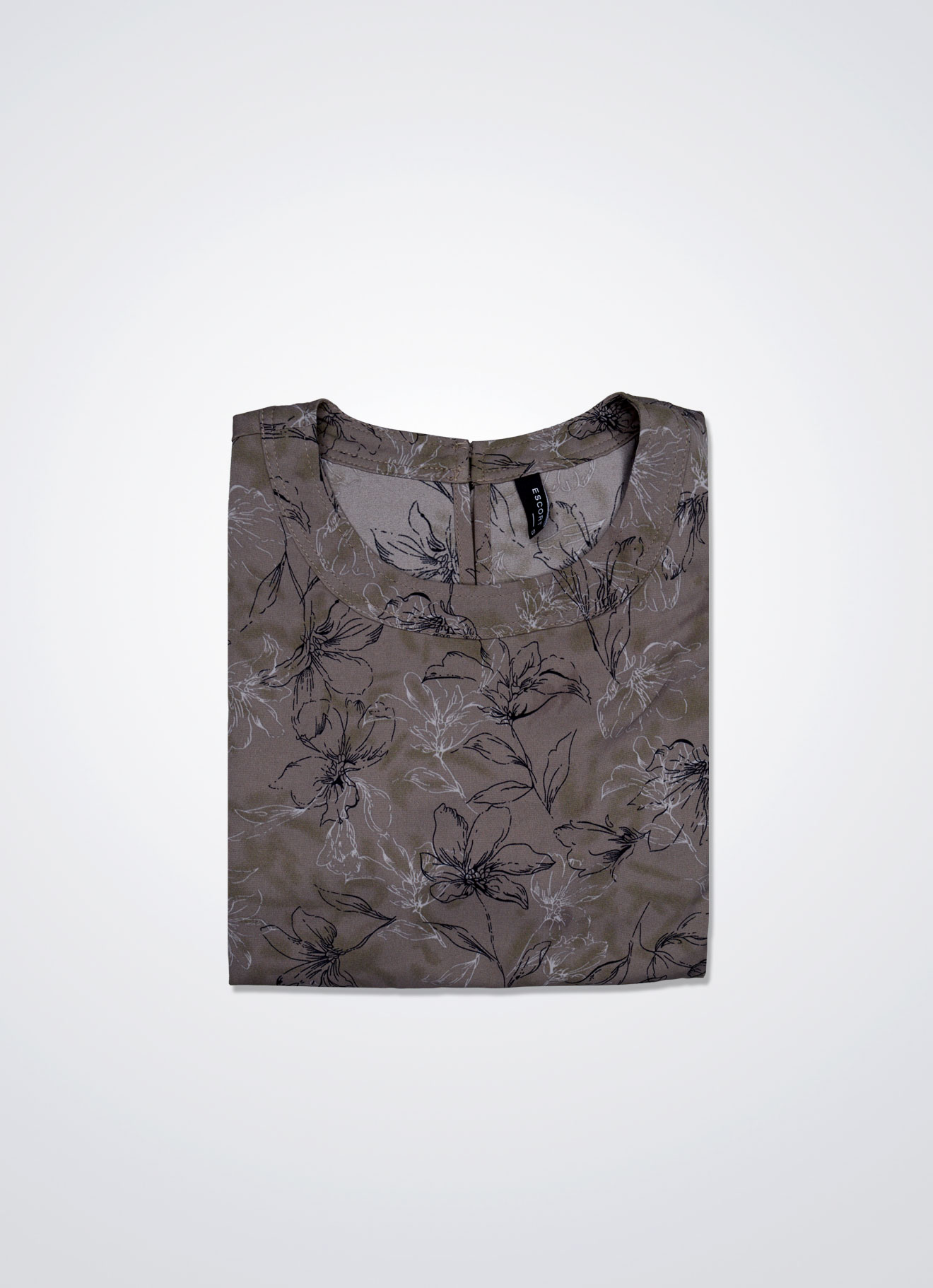Pine-Bark by Printed Maxi Dress